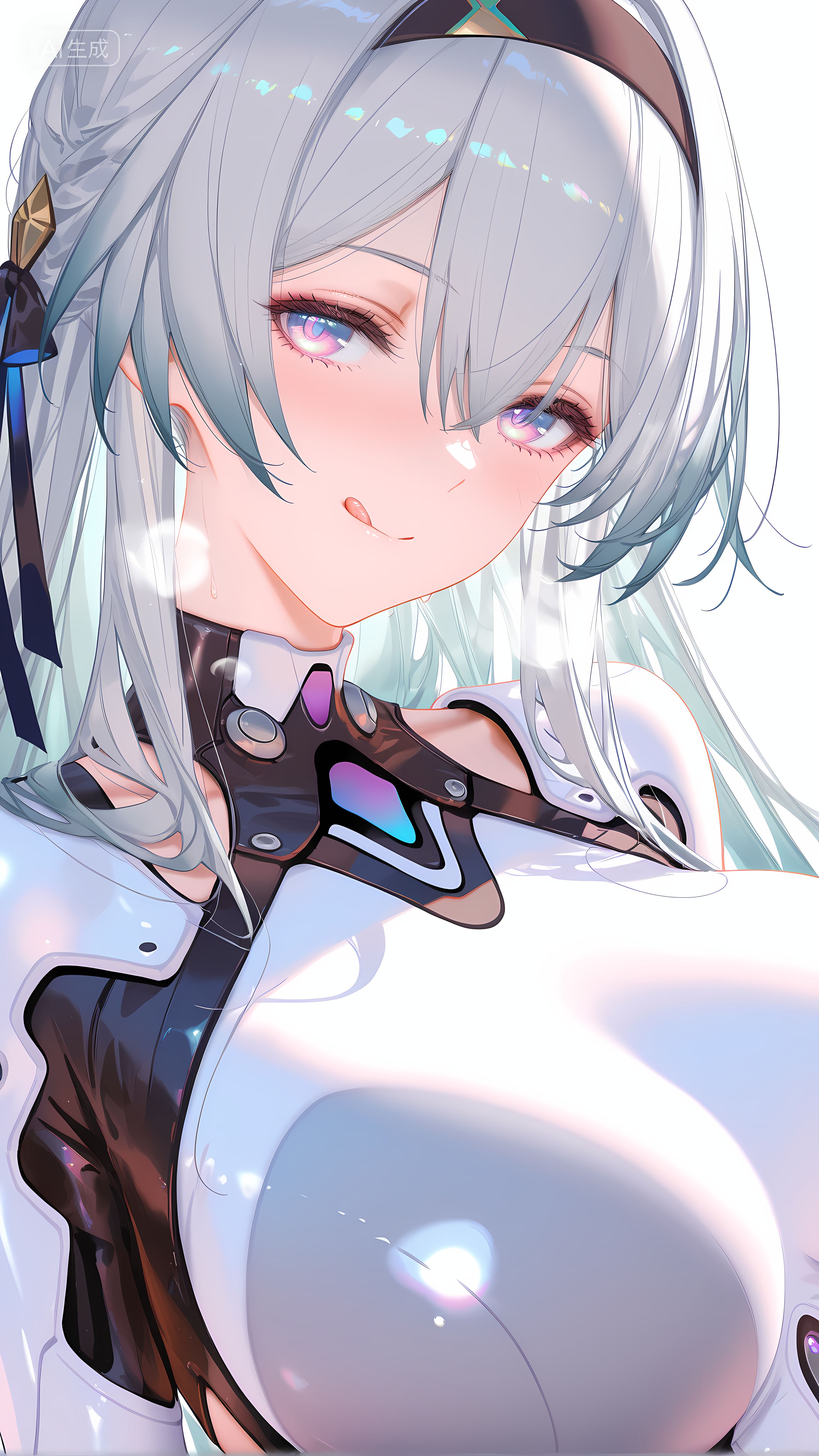 二次元游戏 崩坏星穹铁道 女性角色流萤 大雷 连体皮衣皮裤,第2张