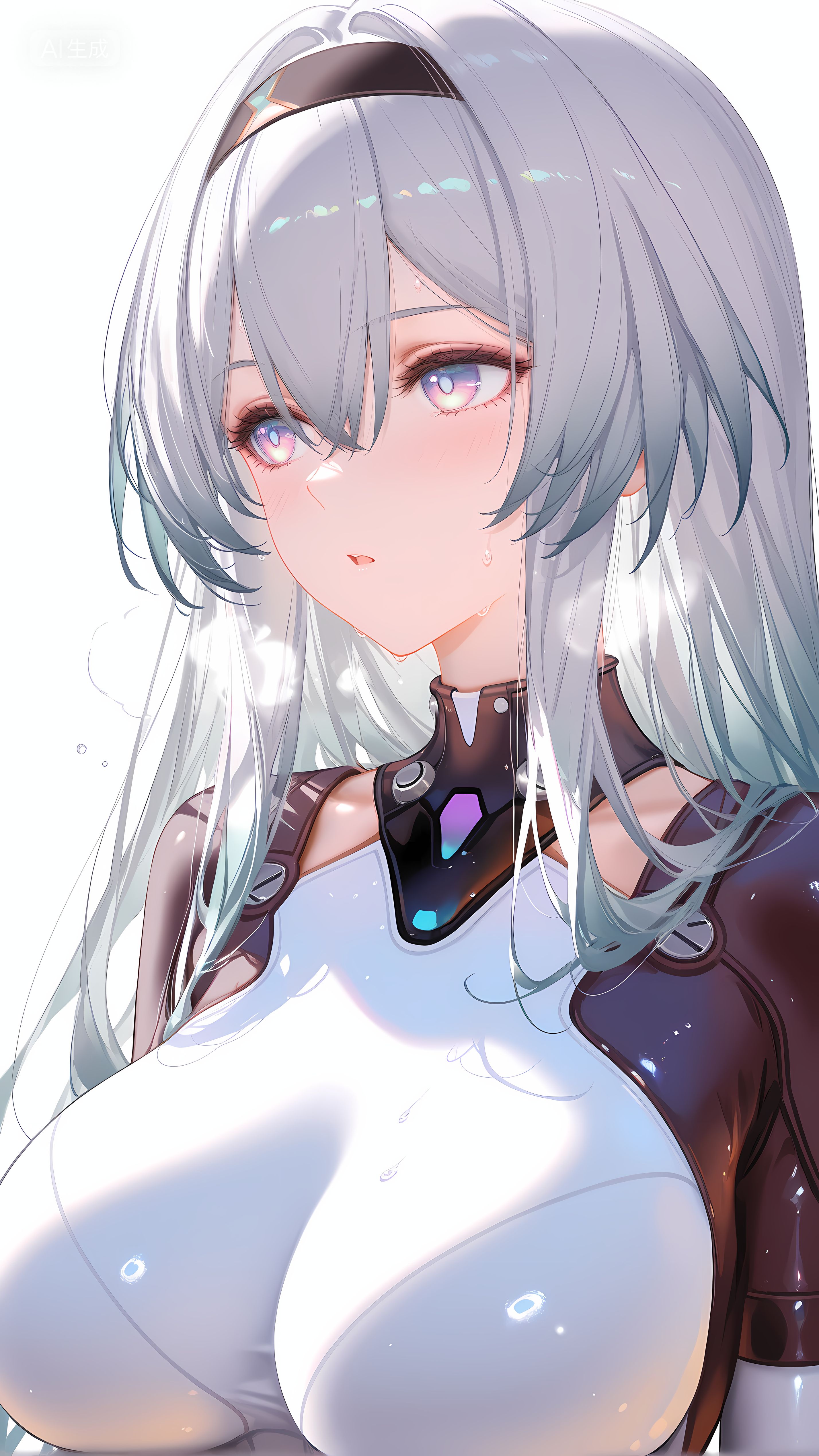 二次元游戏 崩坏星穹铁道 女性角色流萤 大雷 连体皮衣皮裤,第5张