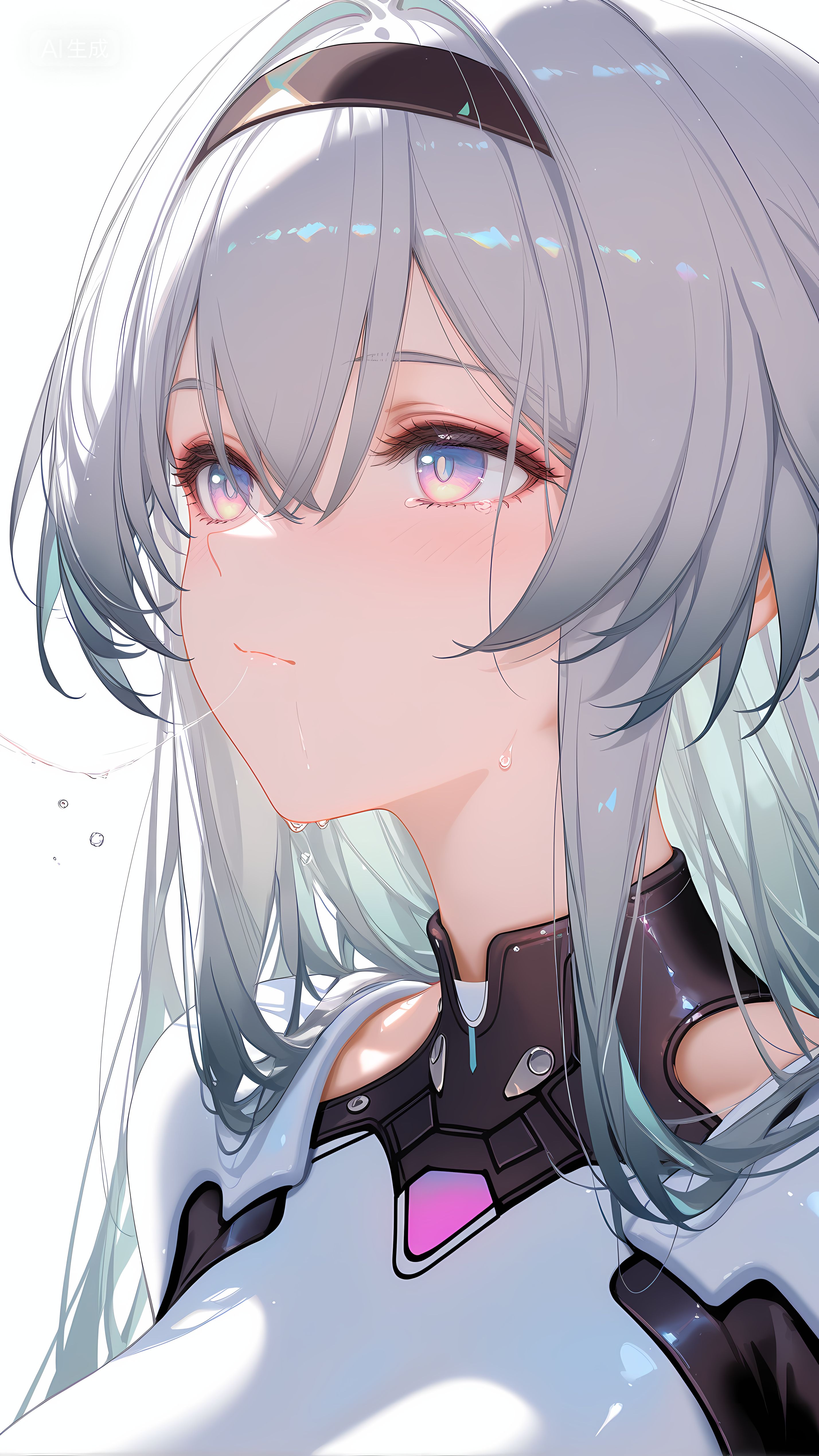 二次元游戏 崩坏星穹铁道 女性角色流萤 大雷 连体皮衣皮裤,第6张