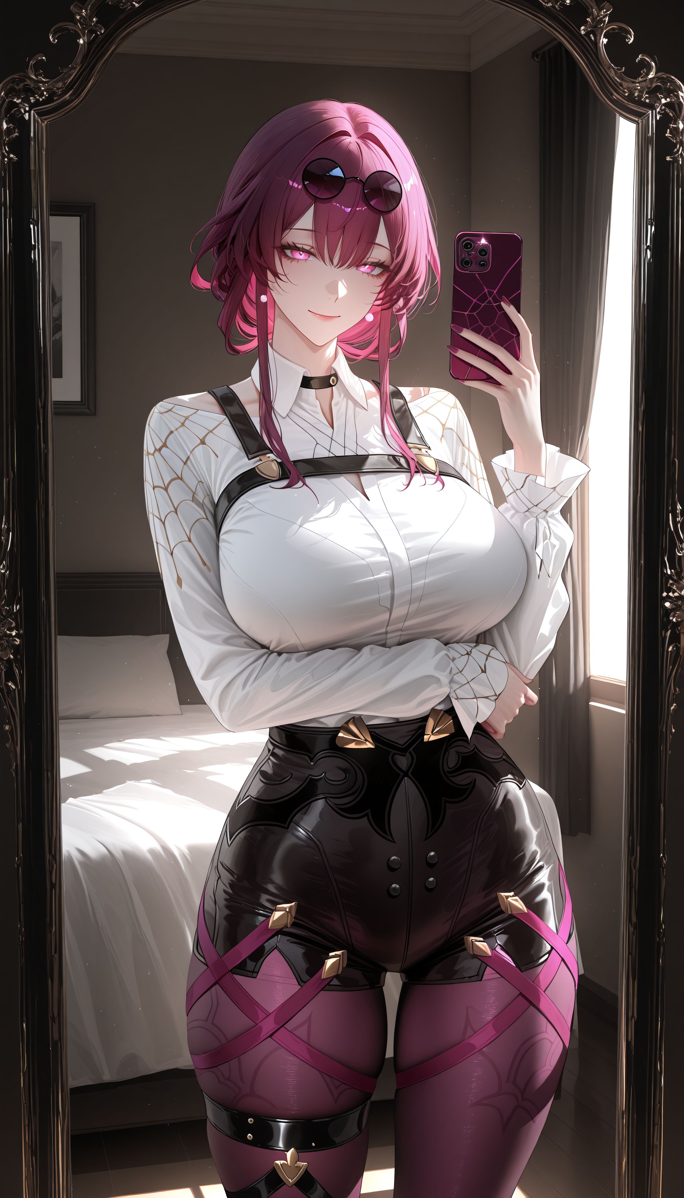 卡芙卡 二次元游戏角色 崩坏星穹铁道 房间镜子,第2张 卡芙卡 二次元游戏角色 崩坏星穹铁道 房间镜子,第2张