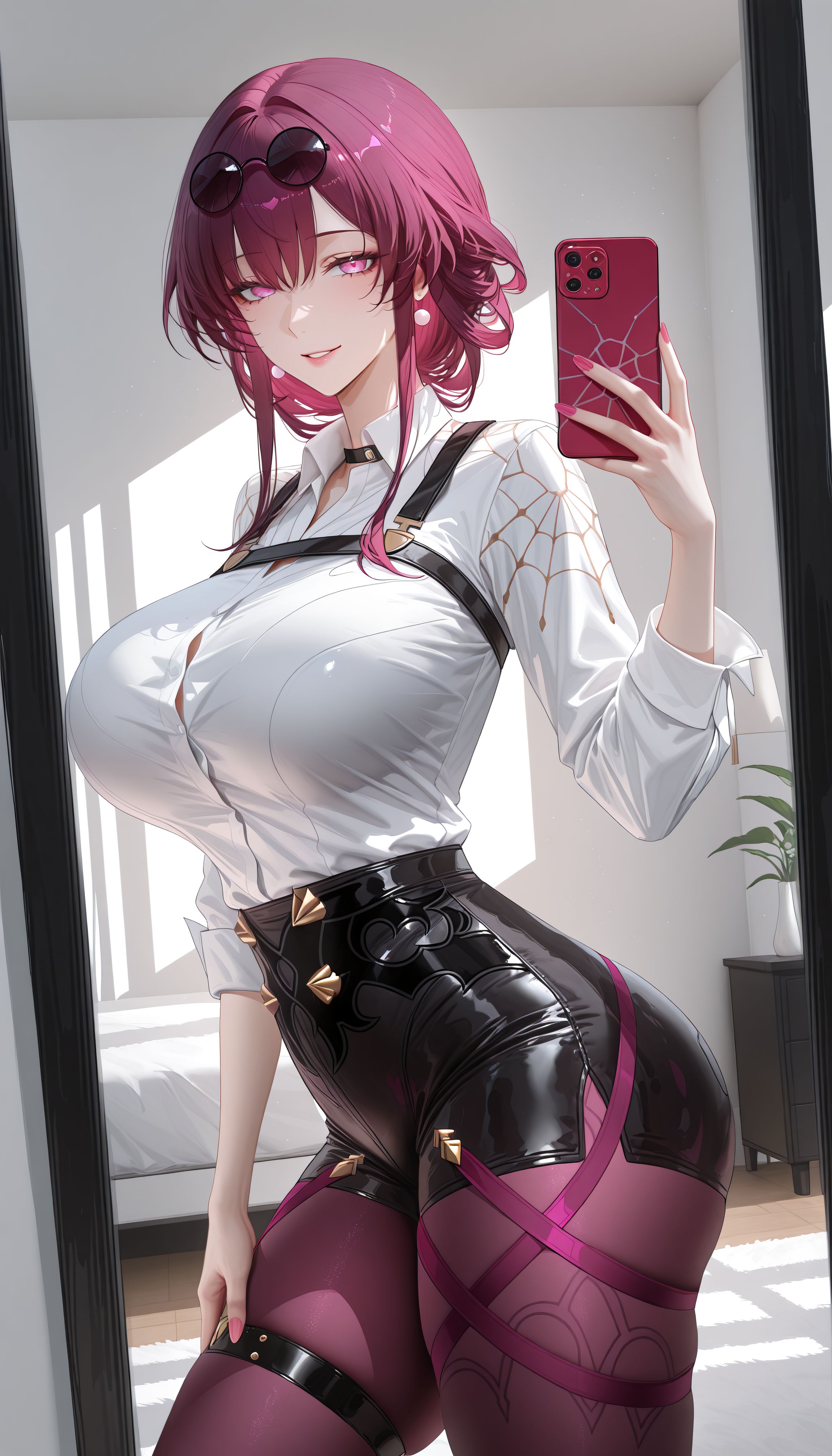 卡芙卡 二次元游戏角色 崩坏星穹铁道 房间镜子,第3张 卡芙卡 二次元游戏角色 崩坏星穹铁道 房间镜子,第3张