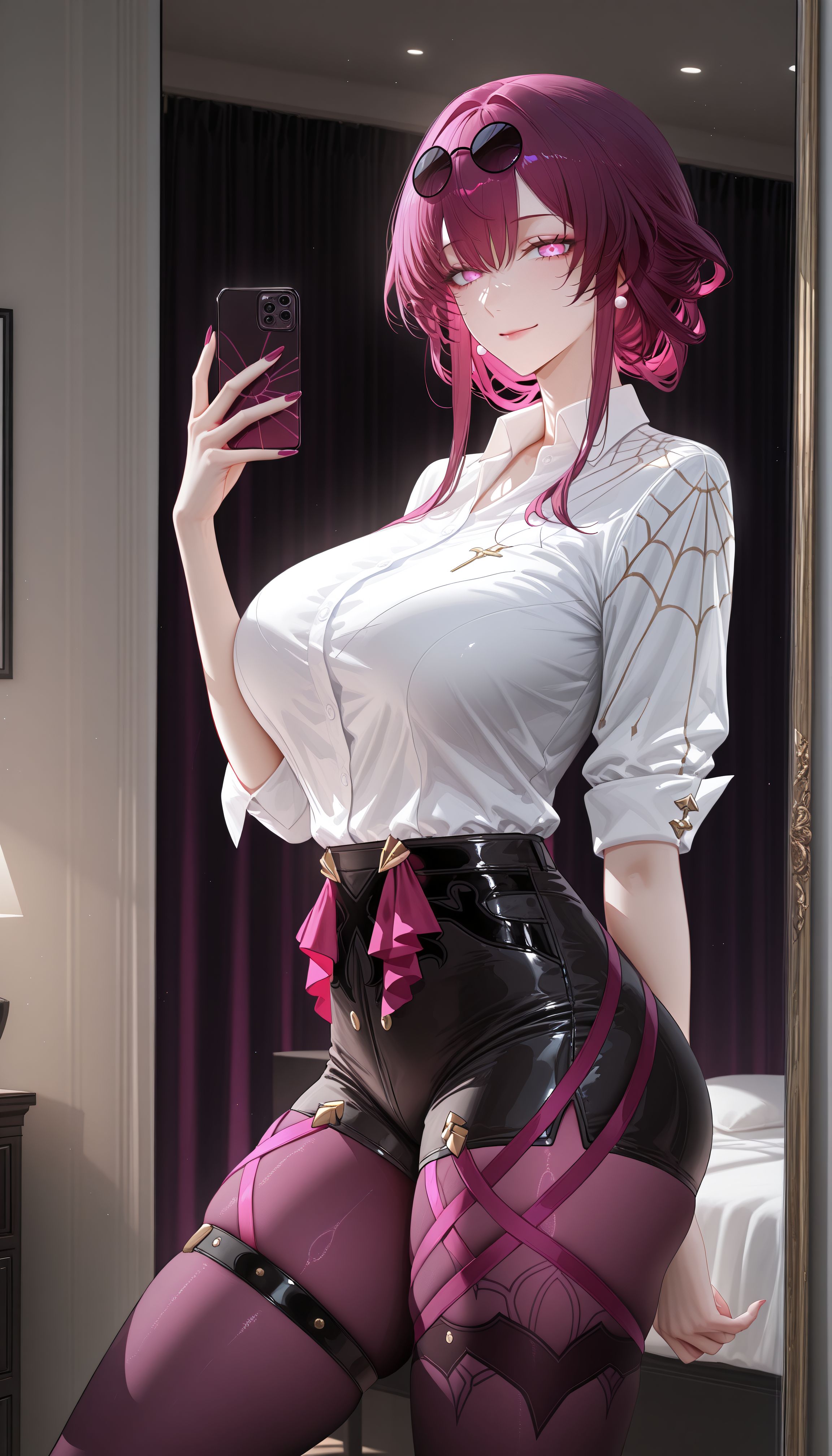 卡芙卡 二次元游戏角色 崩坏星穹铁道 房间镜子,第4张 卡芙卡 二次元游戏角色 崩坏星穹铁道 房间镜子,第4张