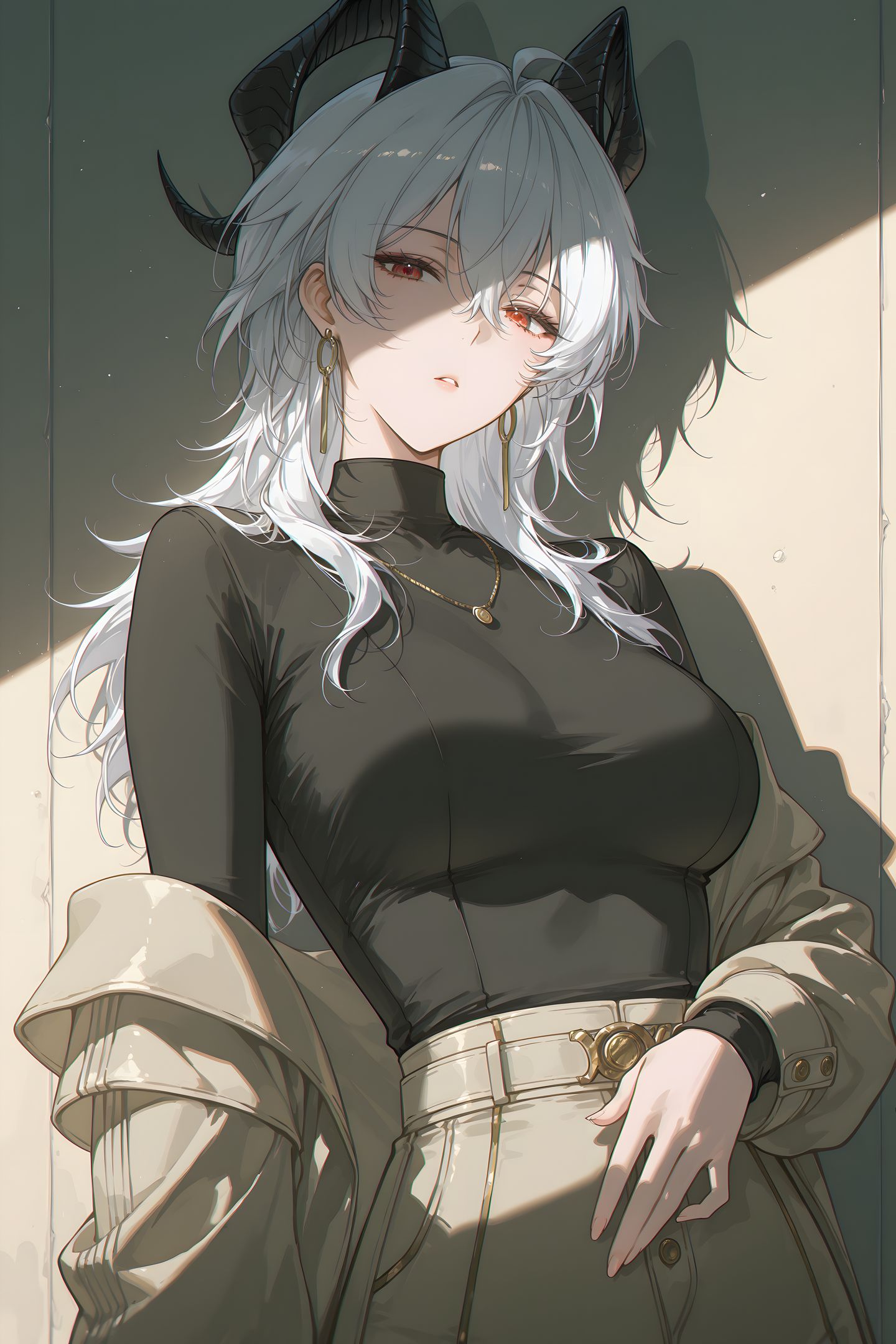 鸣潮女团 ai绘画 现代时尚穿搭 好好看,第6张