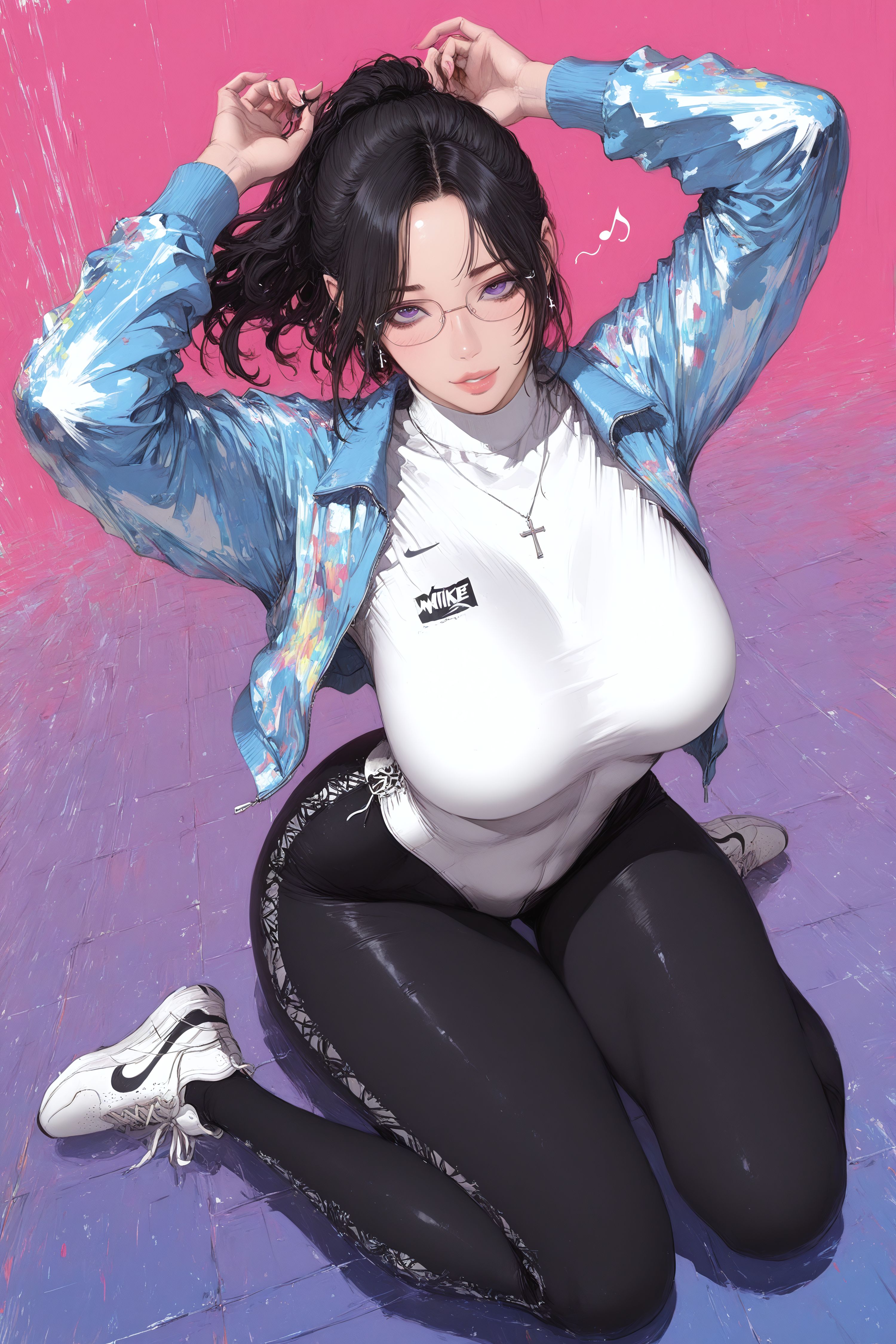 金馆长 健身教练 二次元韩漫动漫穿搭 运动瑜伽,第2张