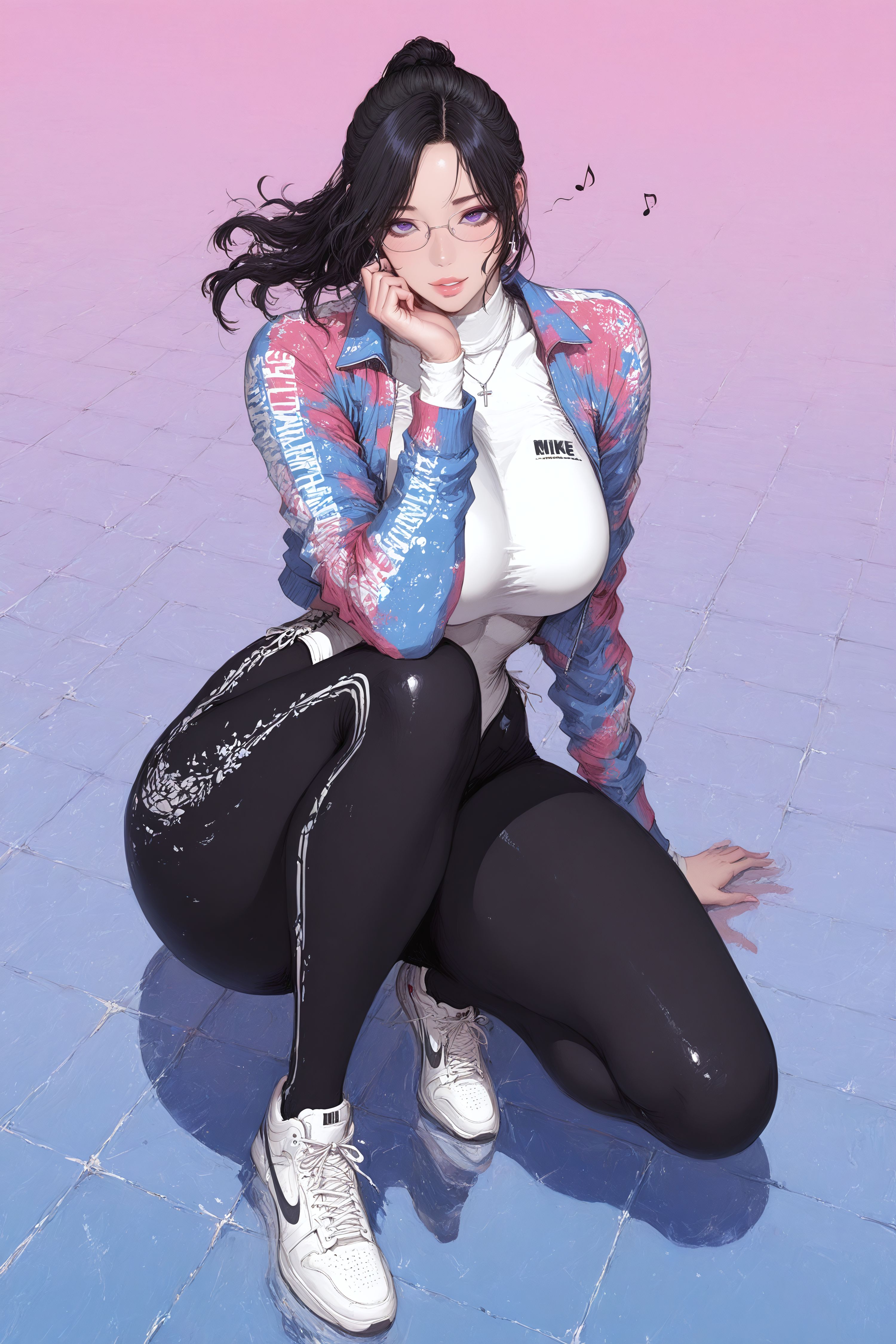 金馆长 健身教练 二次元韩漫动漫穿搭 运动瑜伽,第4张