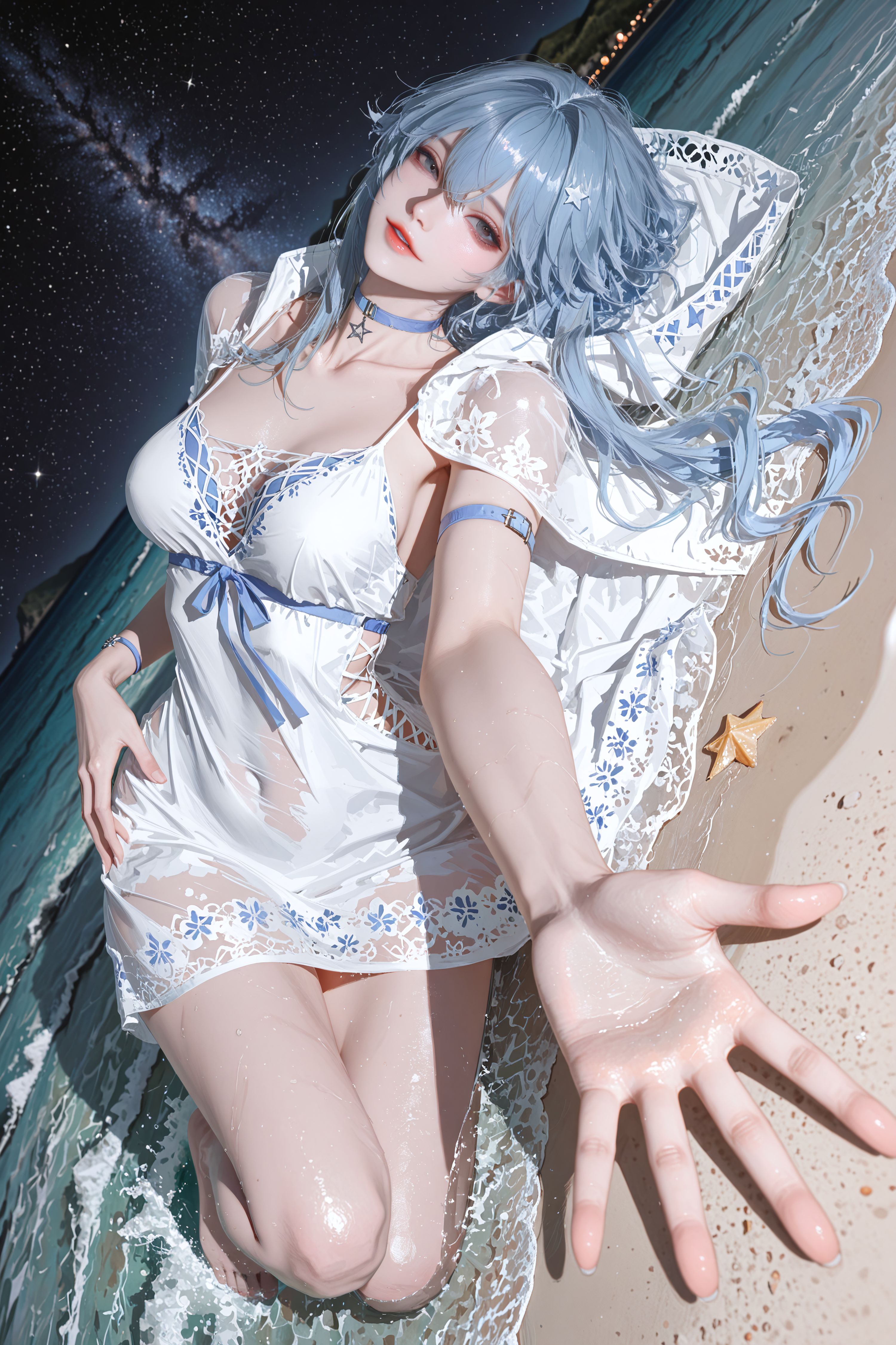 鸣潮手游 二次元 守岸人 游戏人物 海边,第2张