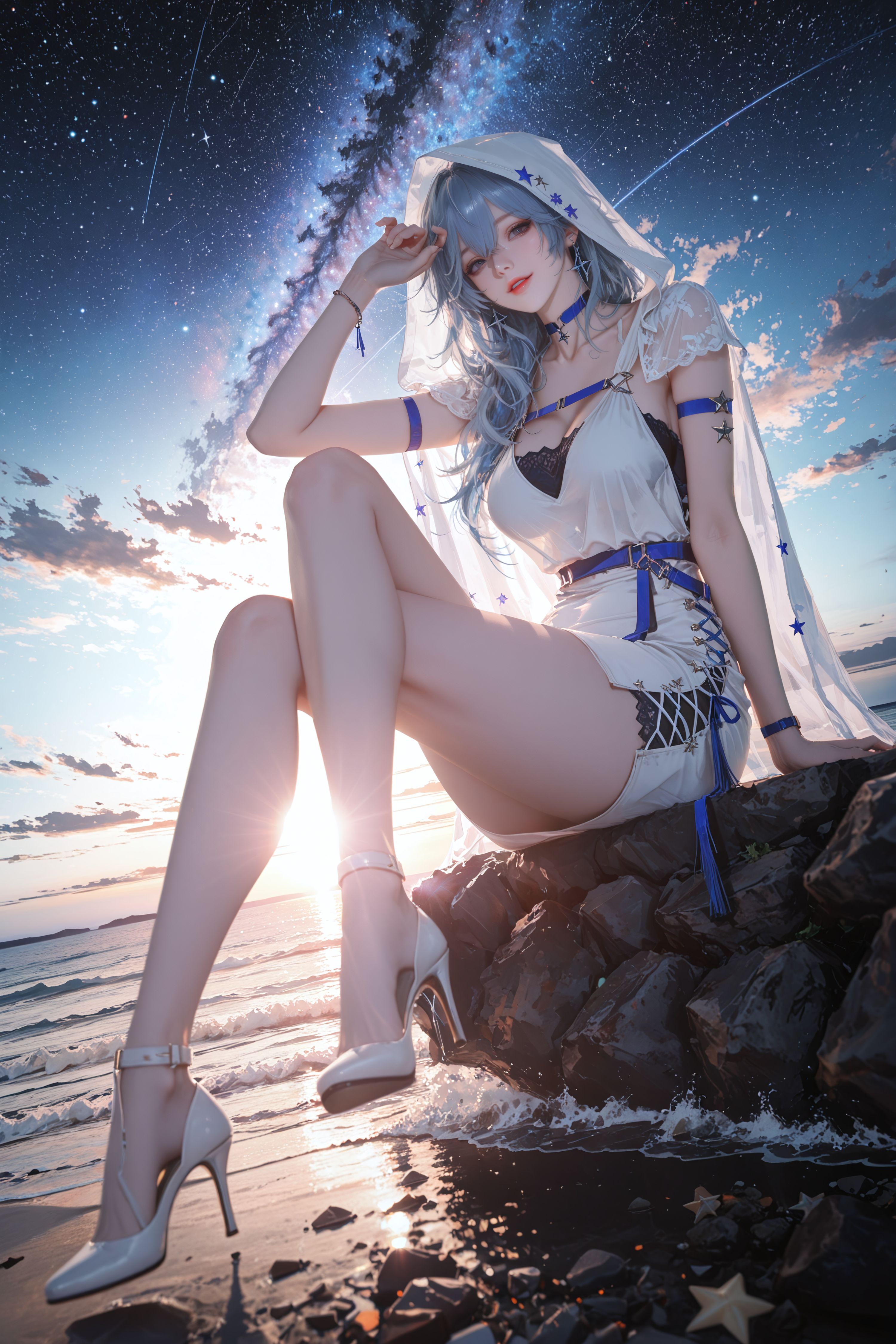 鸣潮手游 二次元 守岸人 游戏人物 海边,第4张