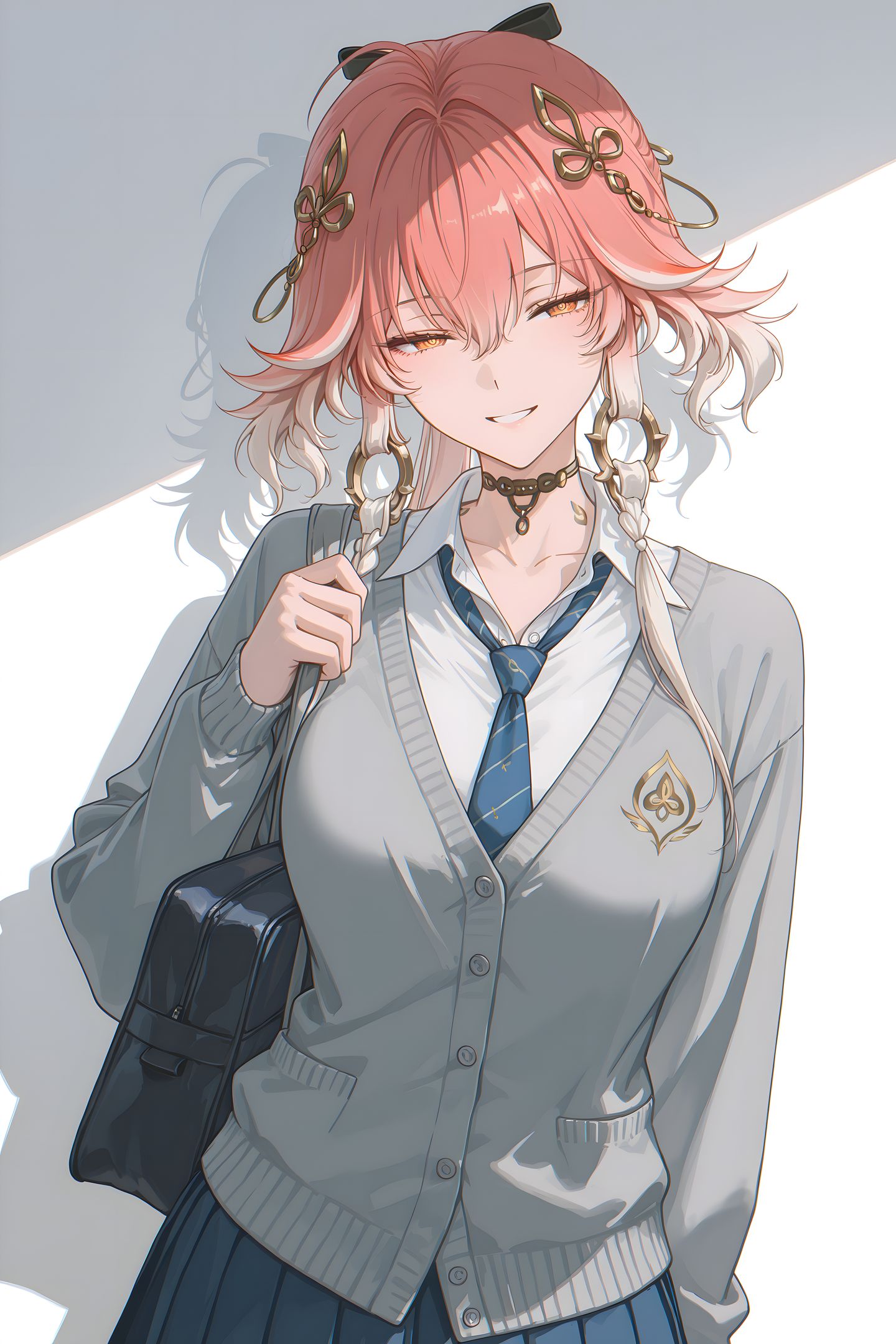 鸣潮校园穿搭 千咲 今汐 长离 鸣潮女团,第1张