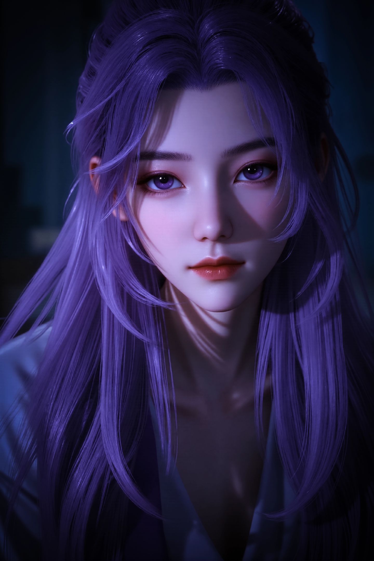 师兄啊师兄 云霄仙子 紫色很有韵味 国漫女神 这也太好看了,第1张