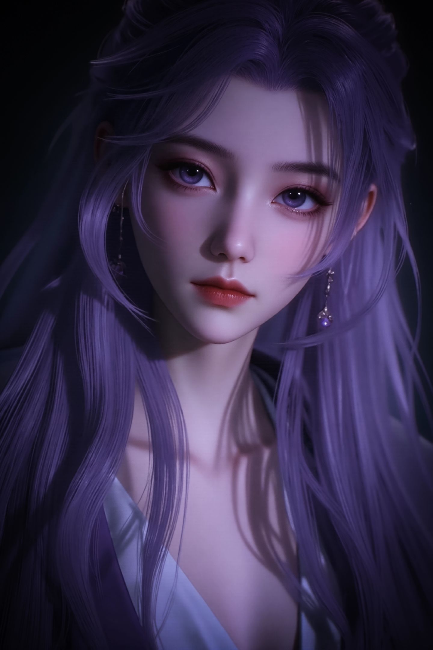 师兄啊师兄 云霄仙子 紫色很有韵味 国漫女神 这也太好看了,第7张