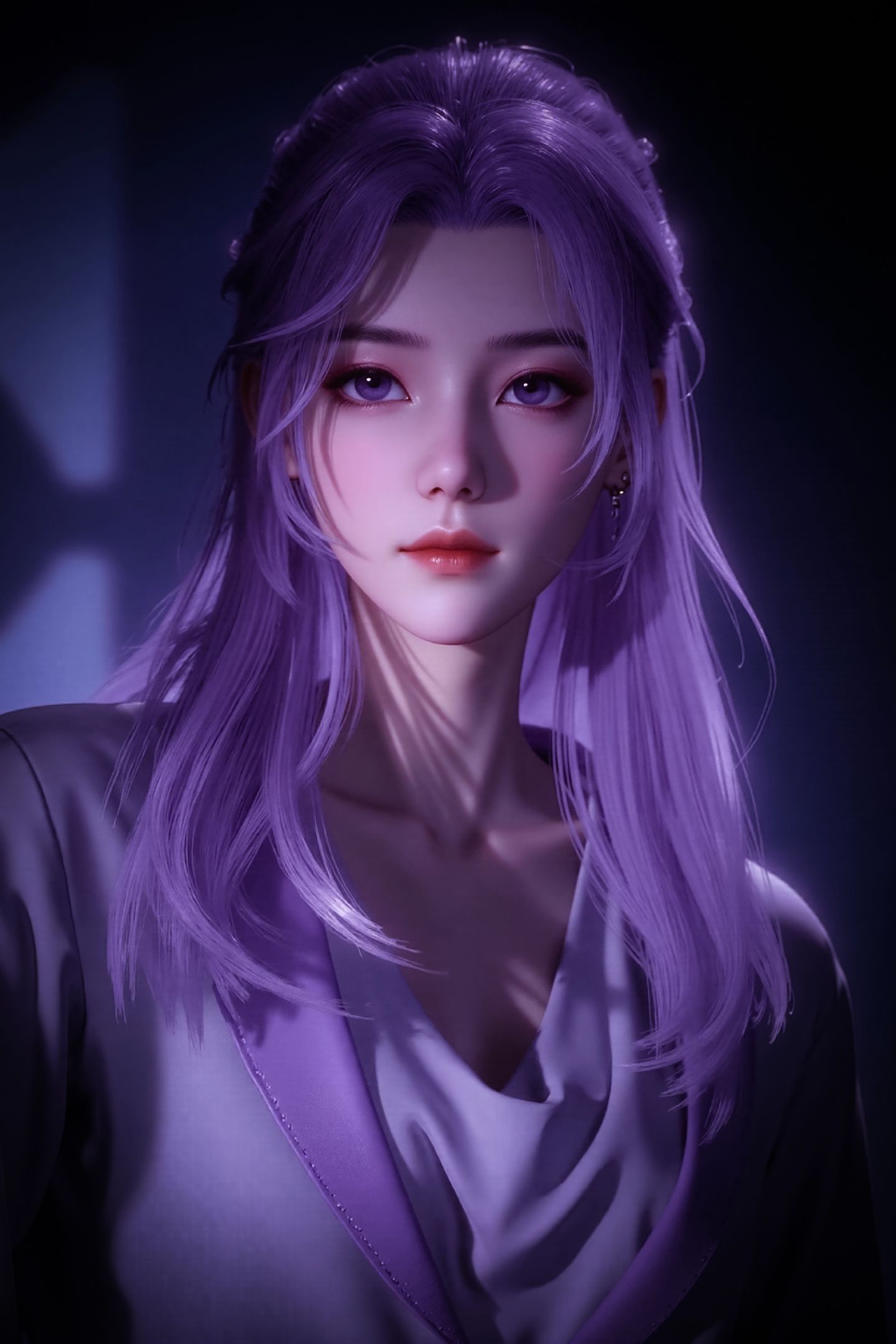 师兄啊师兄 云霄仙子 紫色很有韵味 国漫女神 这也太好看了,第3张