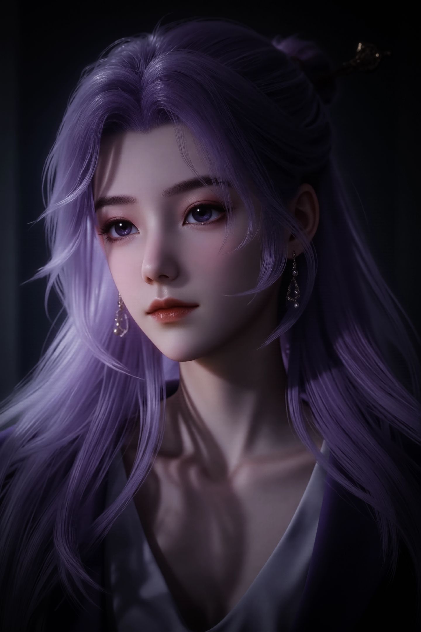 师兄啊师兄 云霄仙子 紫色很有韵味 国漫女神 这也太好看了,第8张