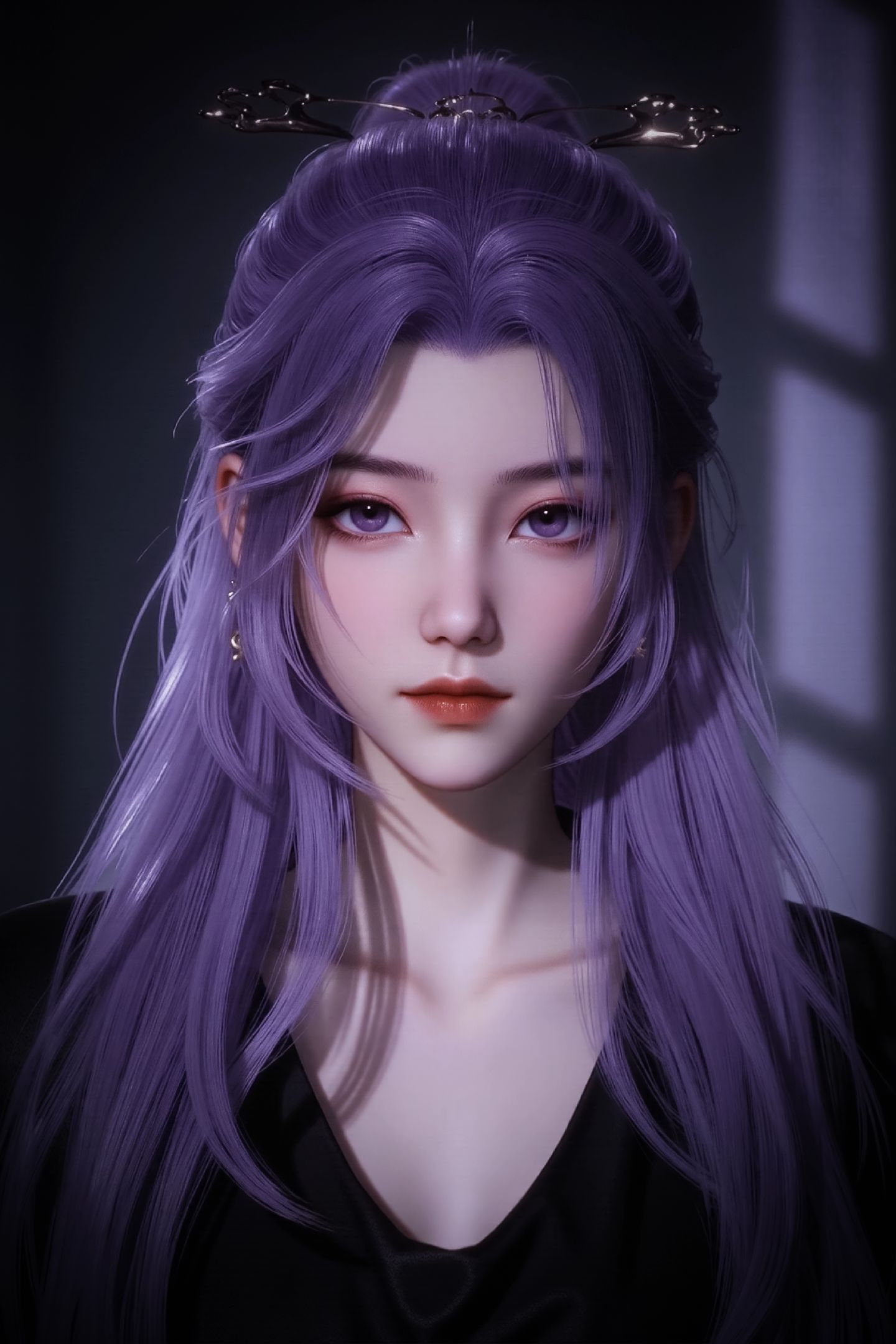 师兄啊师兄 云霄仙子 紫色很有韵味 国漫女神 这也太好看了,第6张