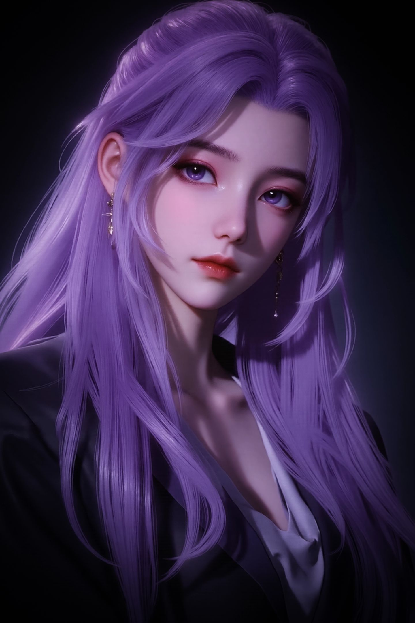 师兄啊师兄 云霄仙子 紫色很有韵味 国漫女神 这也太好看了,第5张