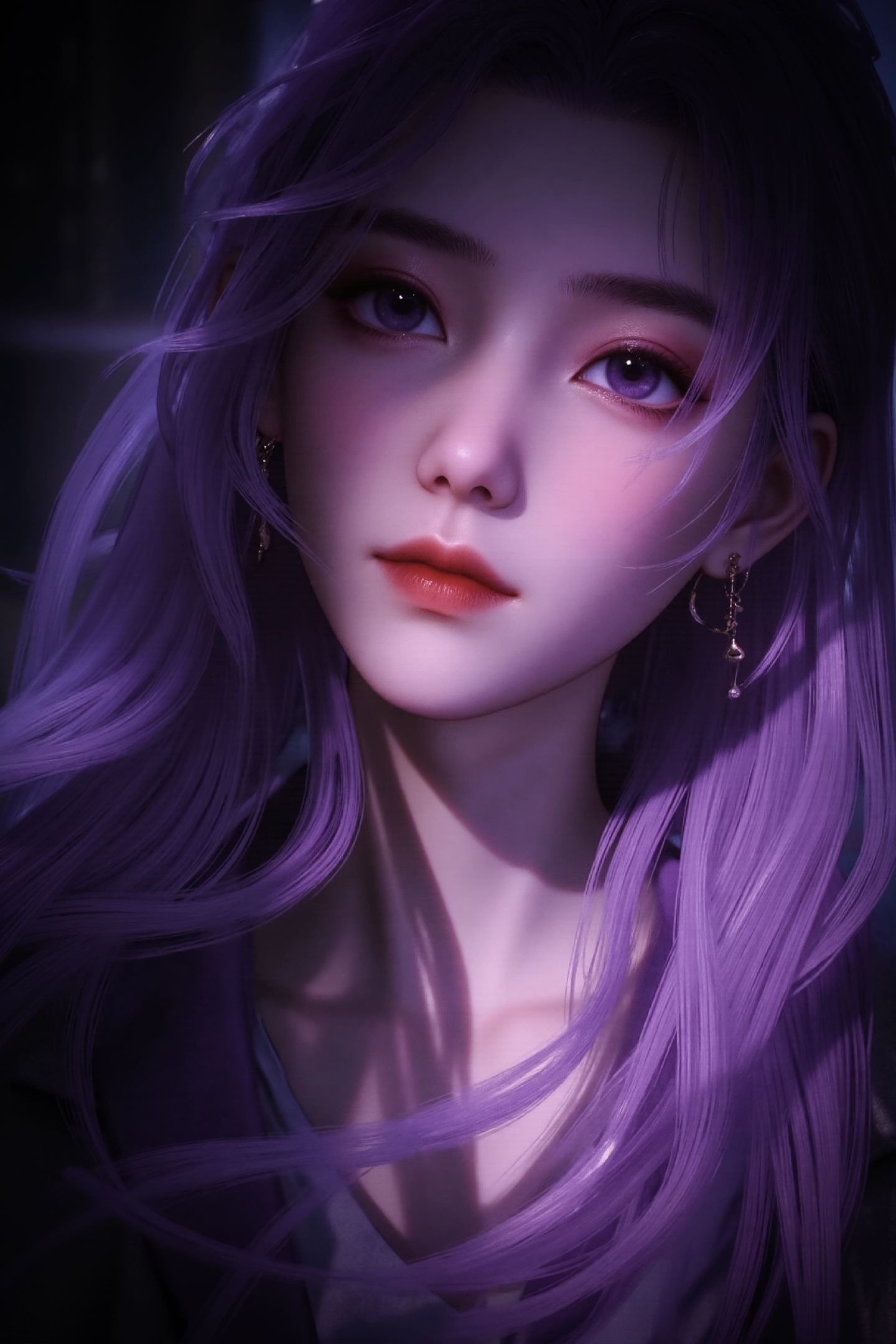 师兄啊师兄 云霄仙子 紫色很有韵味 国漫女神 这也太好看了,第14张