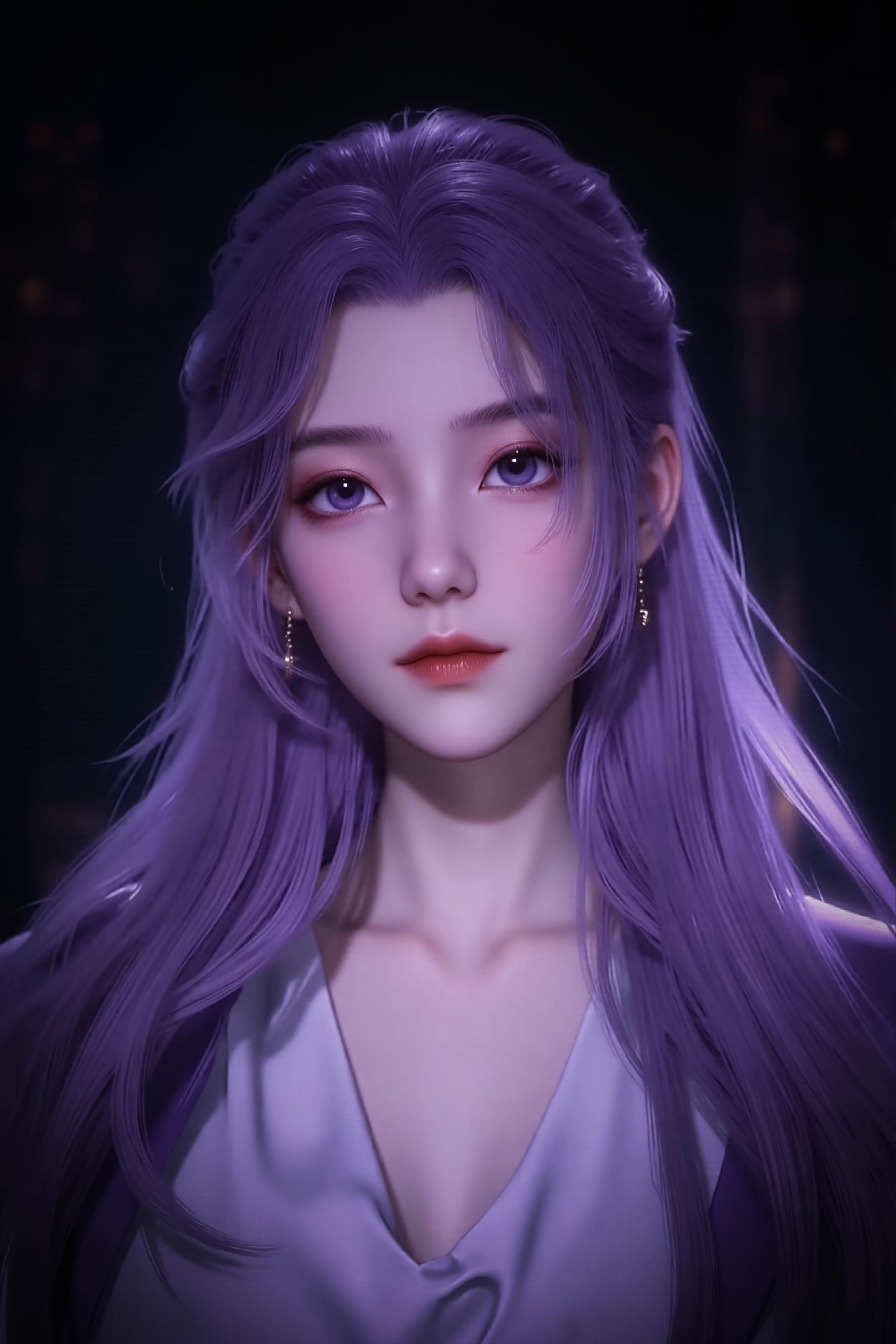 师兄啊师兄 云霄仙子 紫色很有韵味 国漫女神 这也太好看了,第10张
