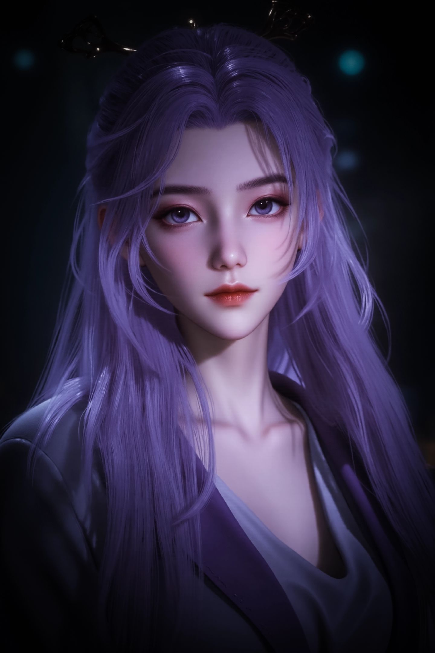 师兄啊师兄 云霄仙子 紫色很有韵味 国漫女神 这也太好看了,第15张
