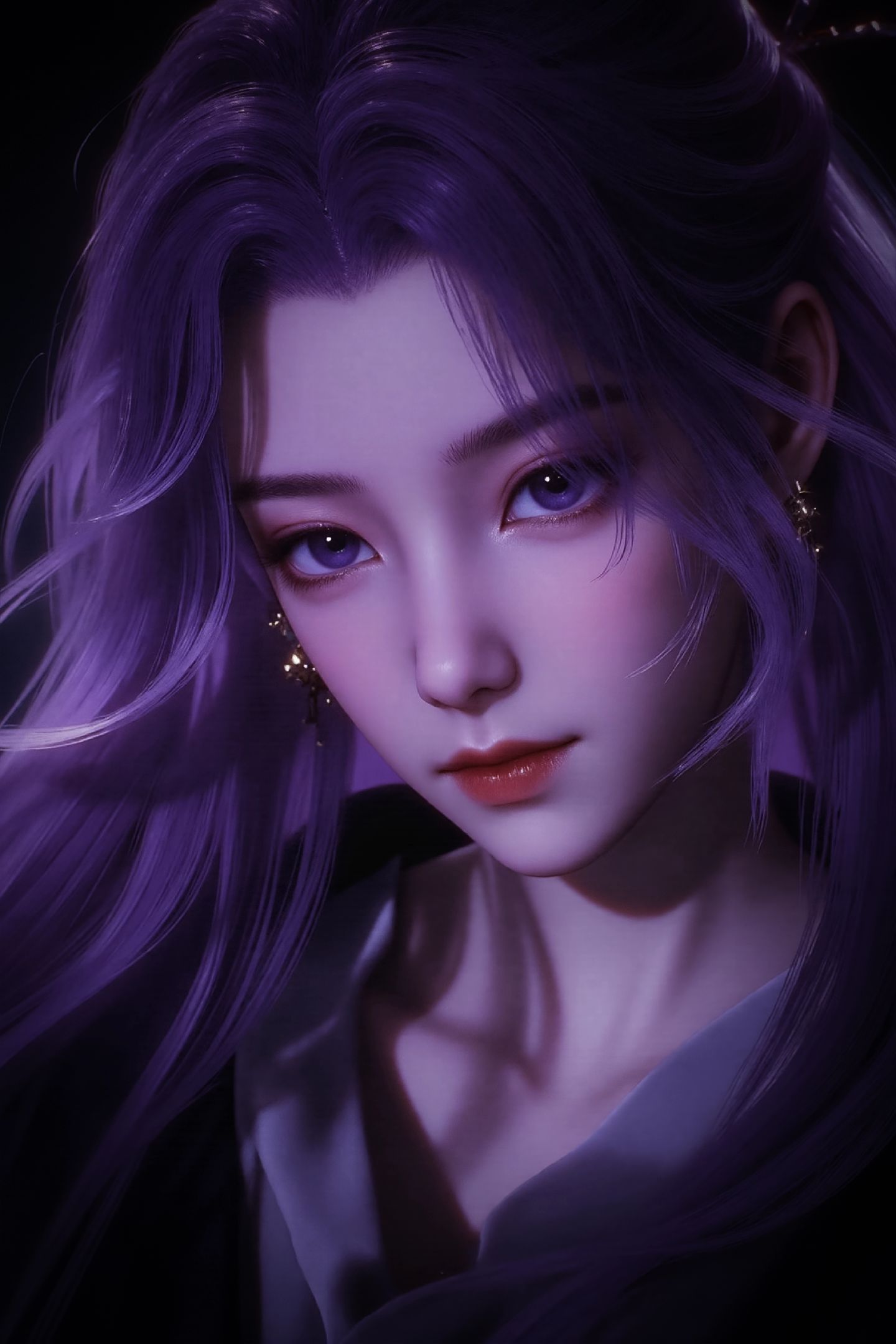 师兄啊师兄 云霄仙子 紫色很有韵味 国漫女神 这也太好看了,第12张