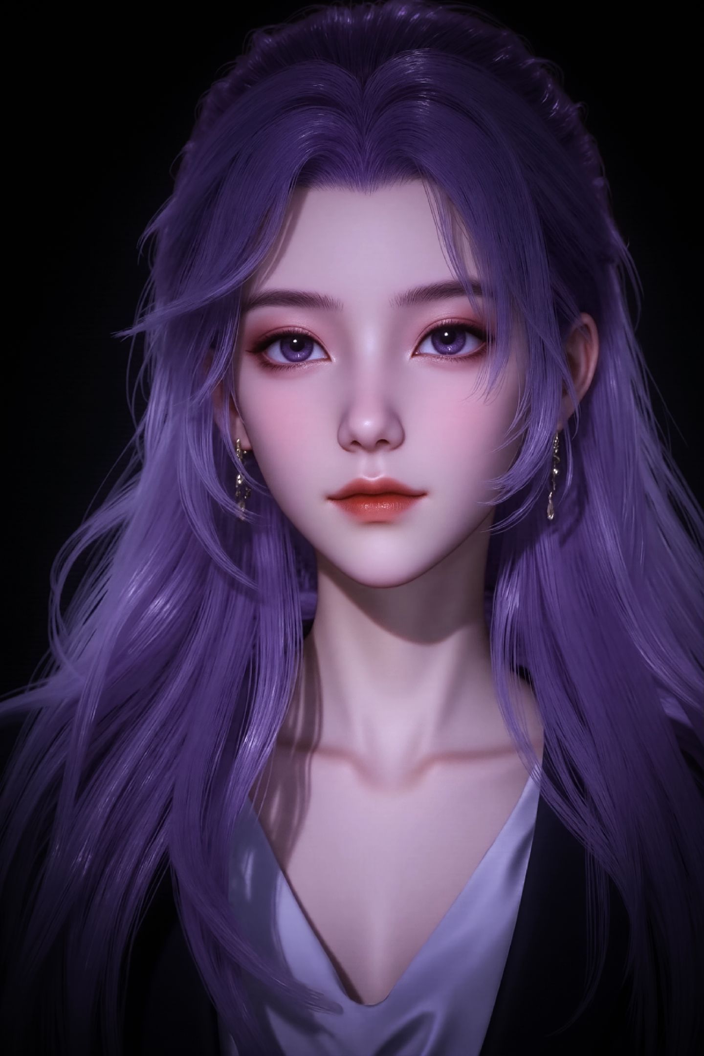 师兄啊师兄 云霄仙子 紫色很有韵味 国漫女神 这也太好看了,第13张