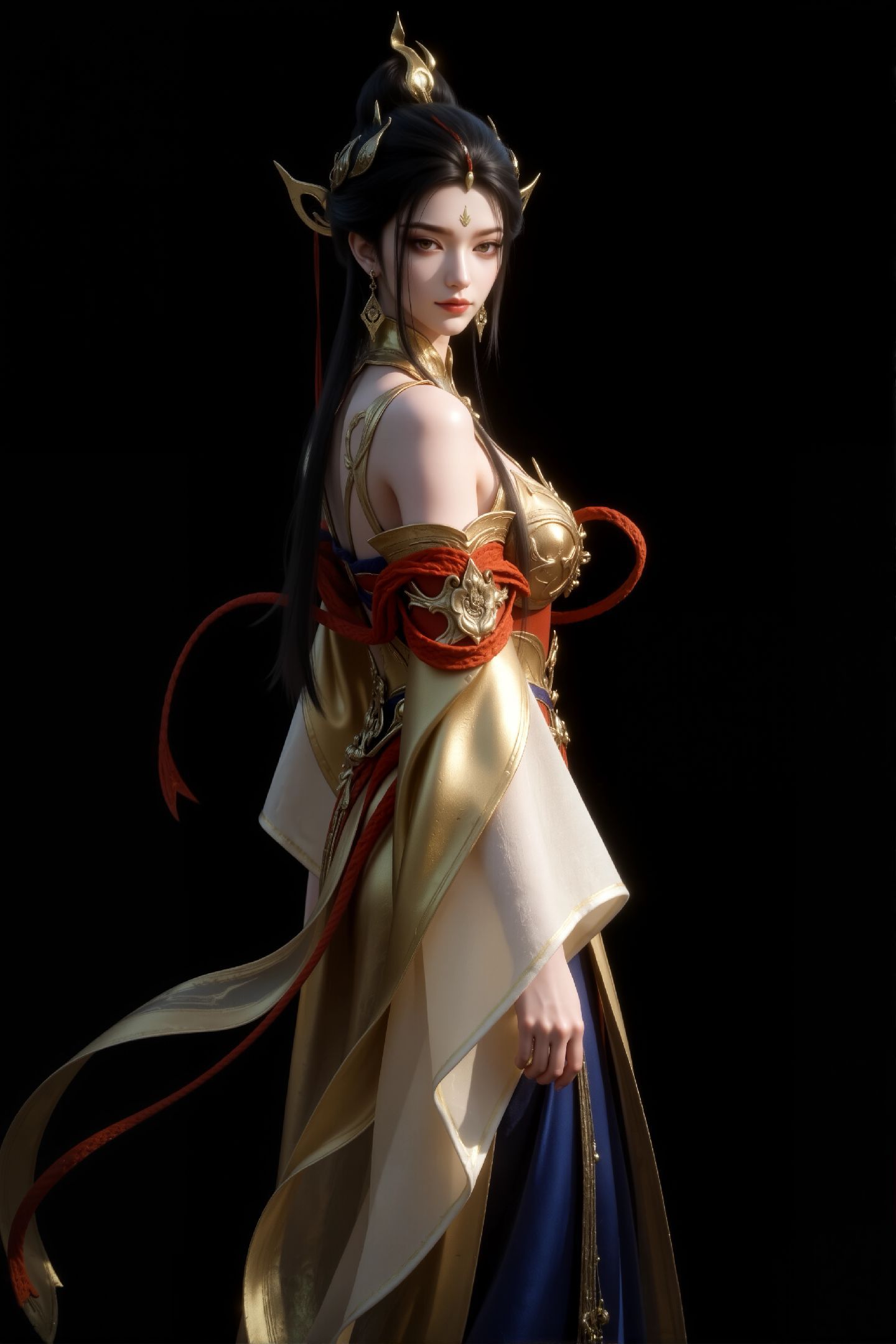 永劫无间南宫锦“一针绣繁华，一针索人命”游戏美女壁纸,第4张