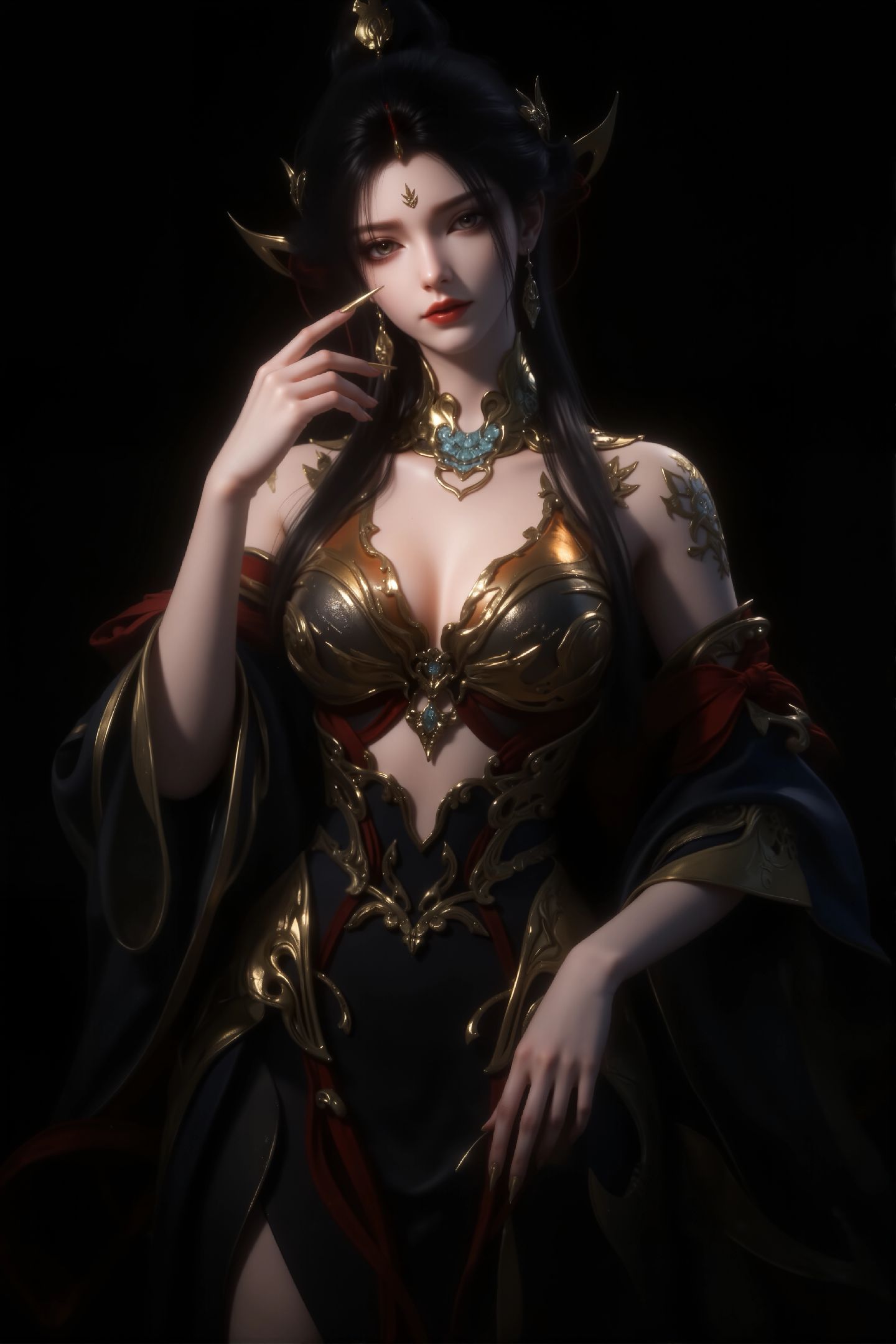 永劫无间南宫锦“一针绣繁华，一针索人命”游戏美女壁纸,第7张