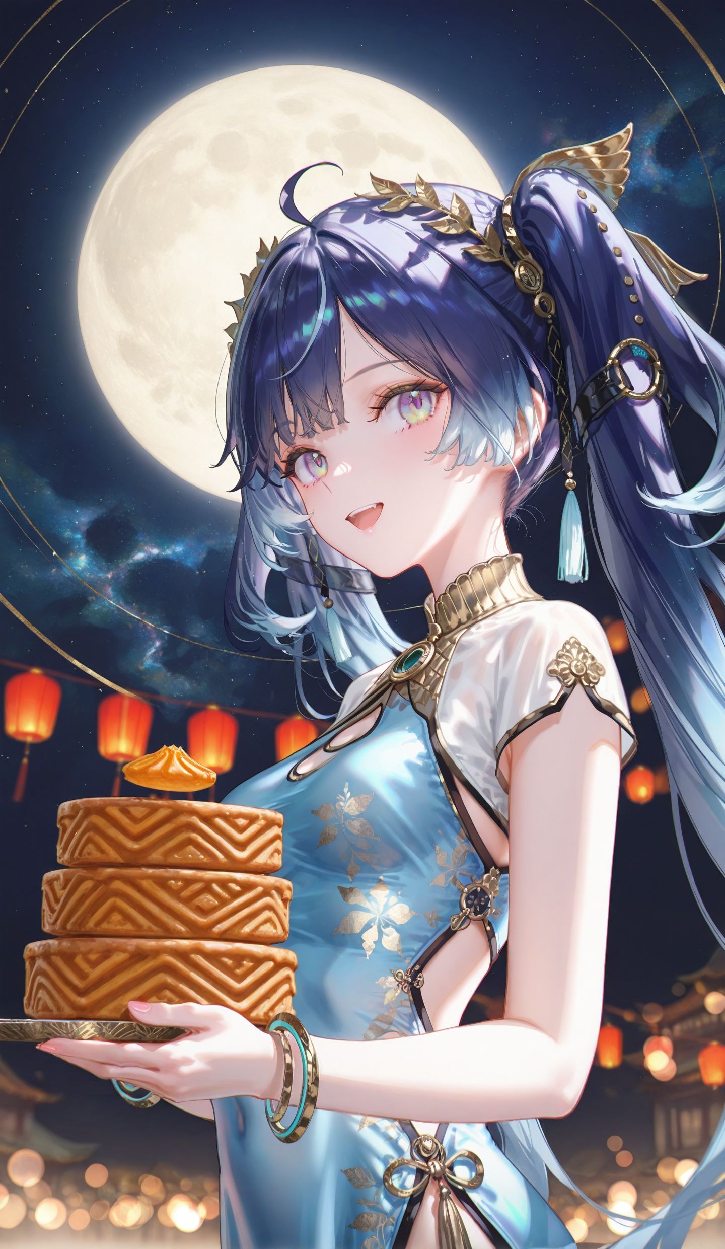 尤诺 中秋节主题 鸣潮游戏壁纸,第3张