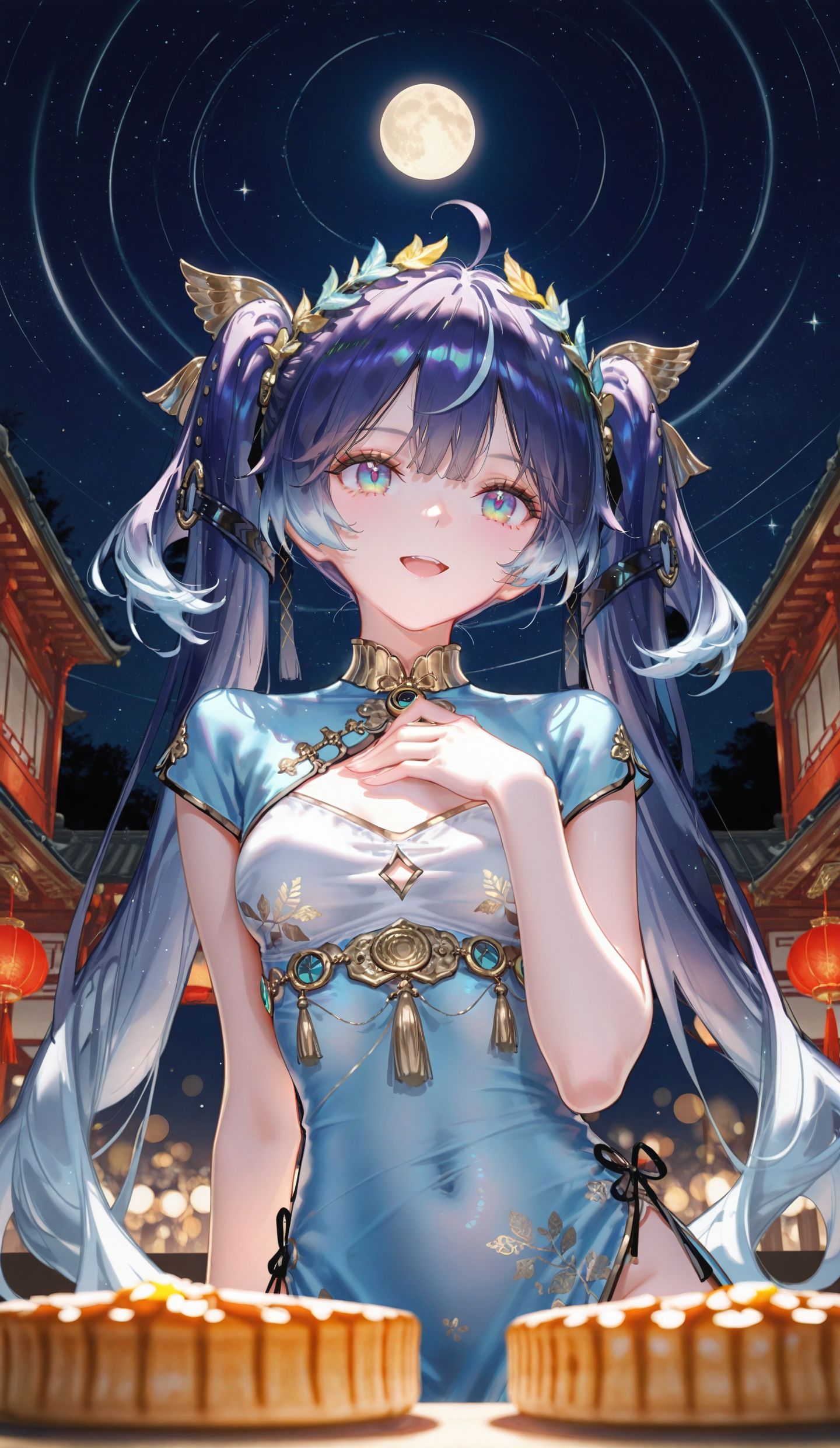 尤诺 中秋节主题 鸣潮游戏壁纸,第4张