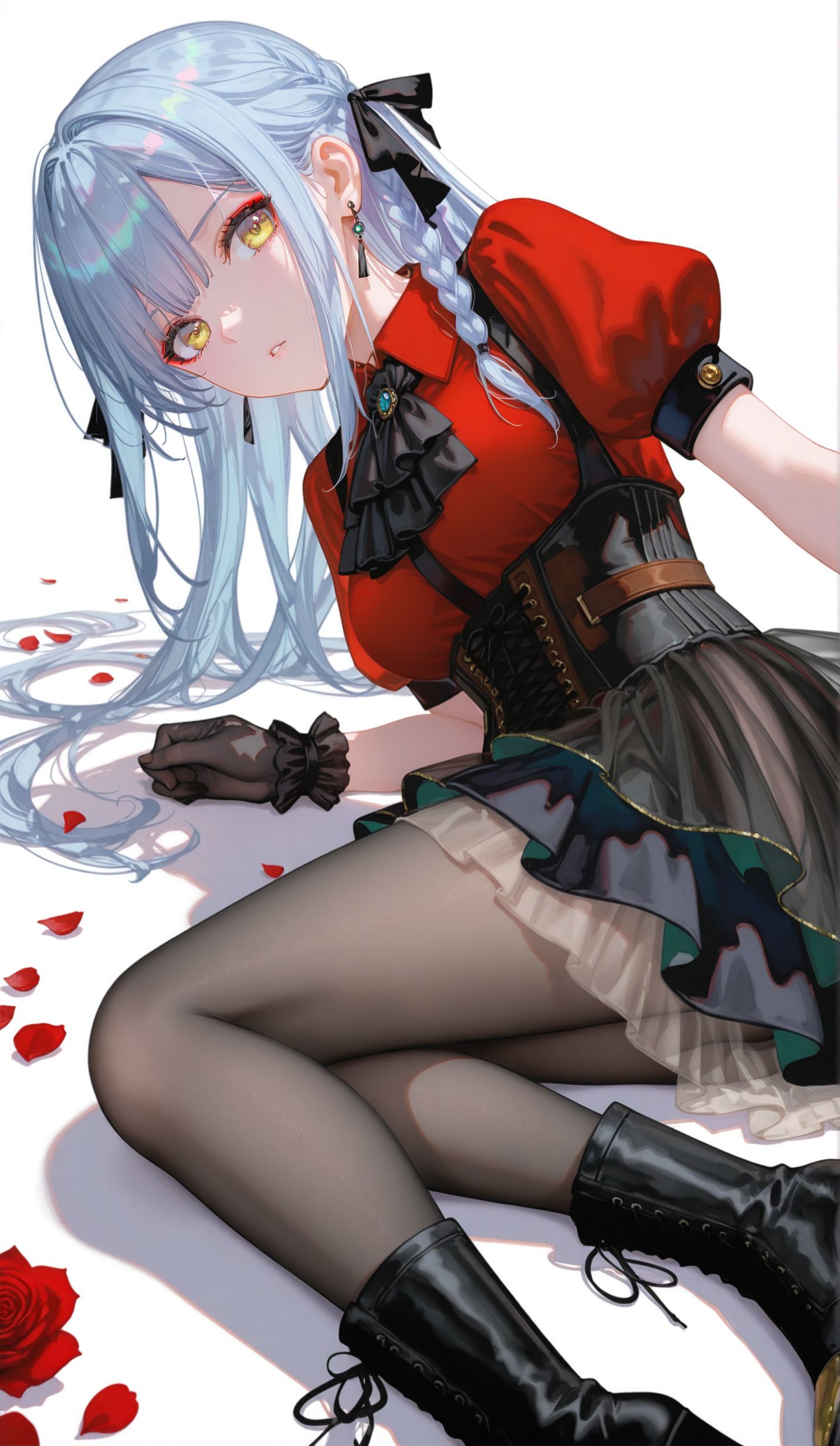 丰川祥子 ai二次元少女动漫 黑丝质感可以,第1张