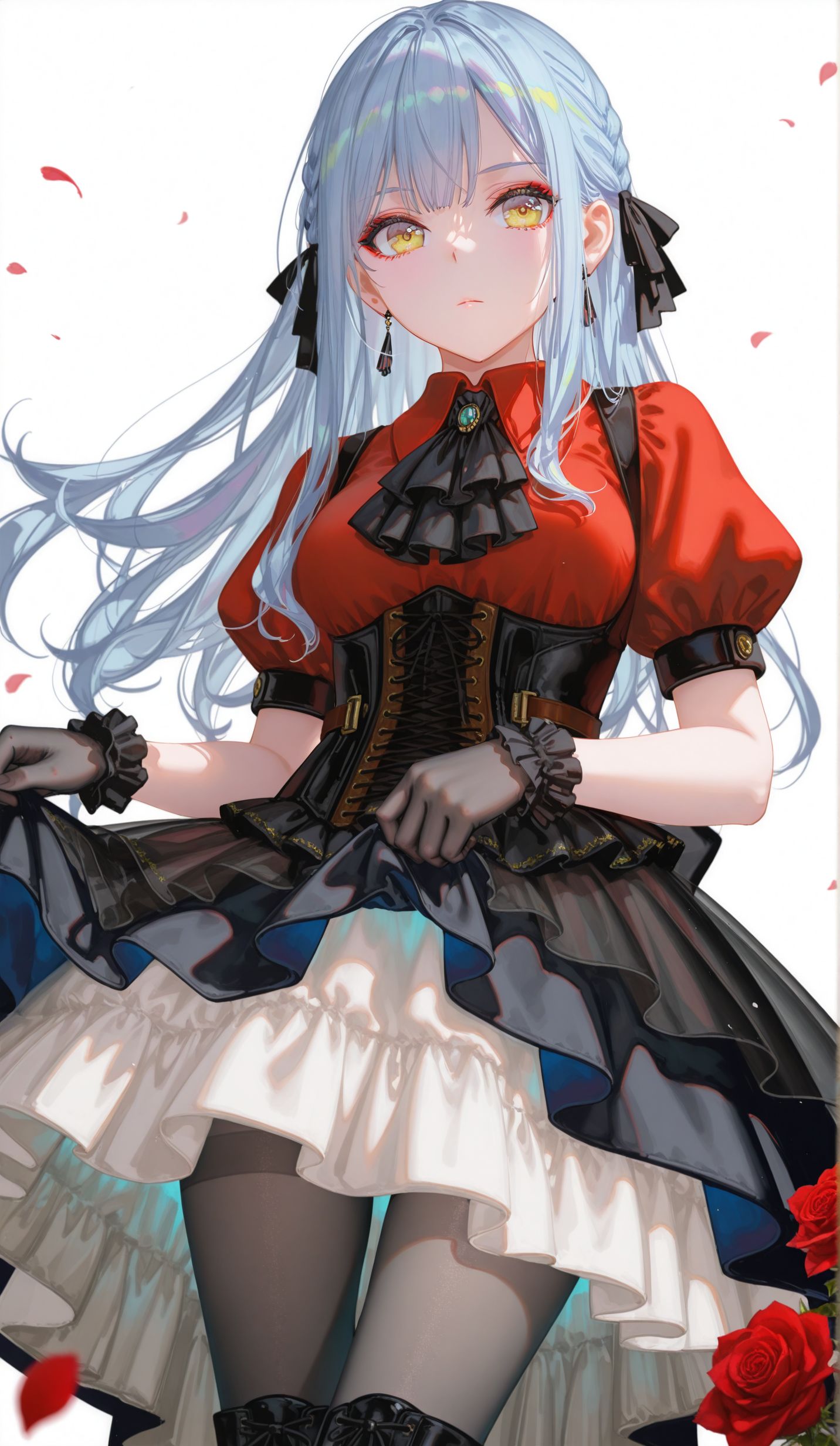 丰川祥子 ai二次元少女动漫 黑丝质感可以,第2张