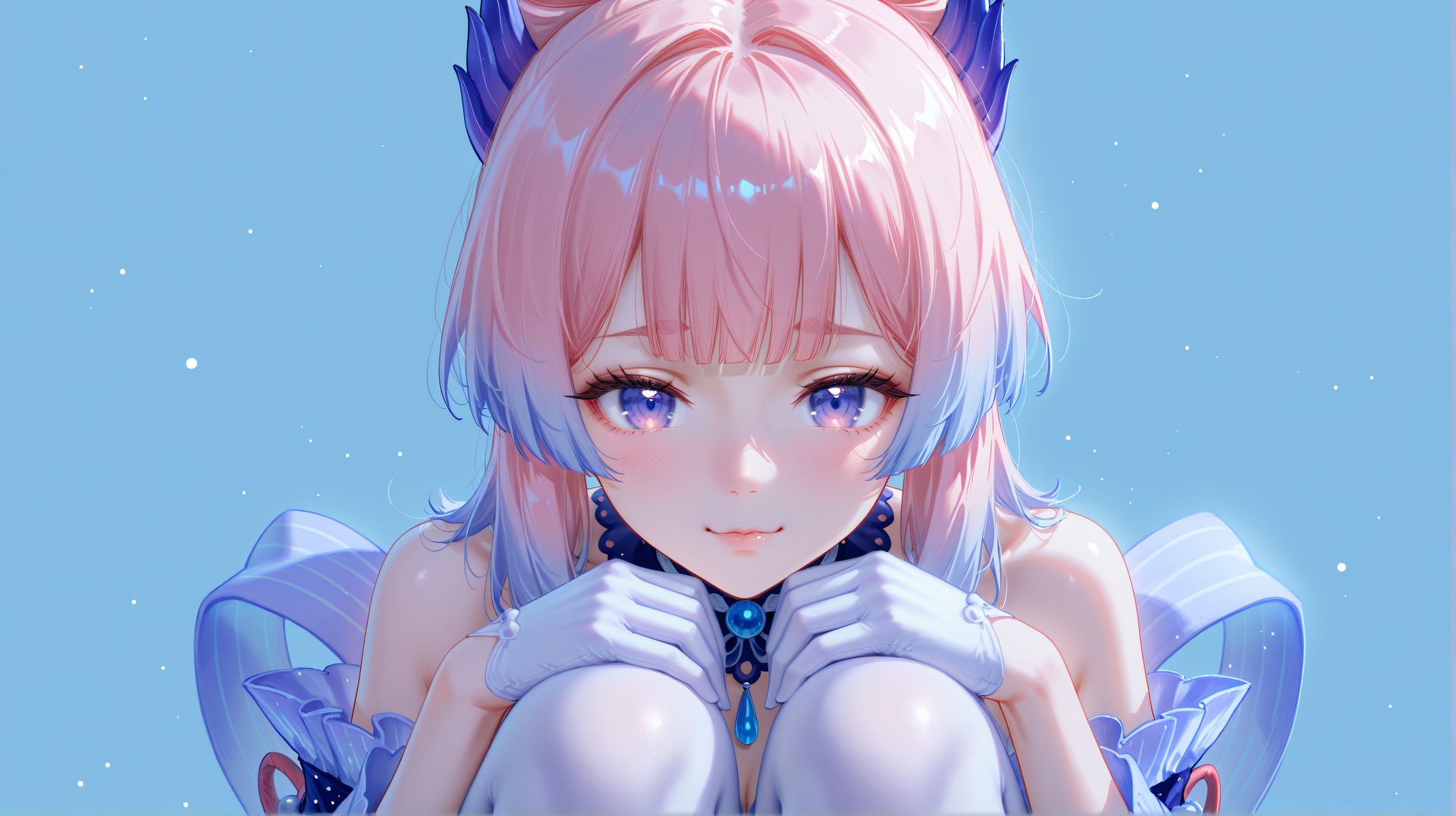 电脑桌面壁纸高清🐾Share wallpaper 原神 珊瑚宫心海,第1张