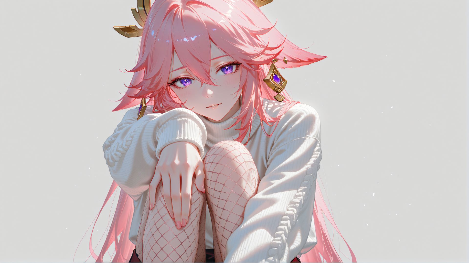 电脑桌面壁纸🐾Share wallpaper 二次元游戏原神角色 八重神子,第2张