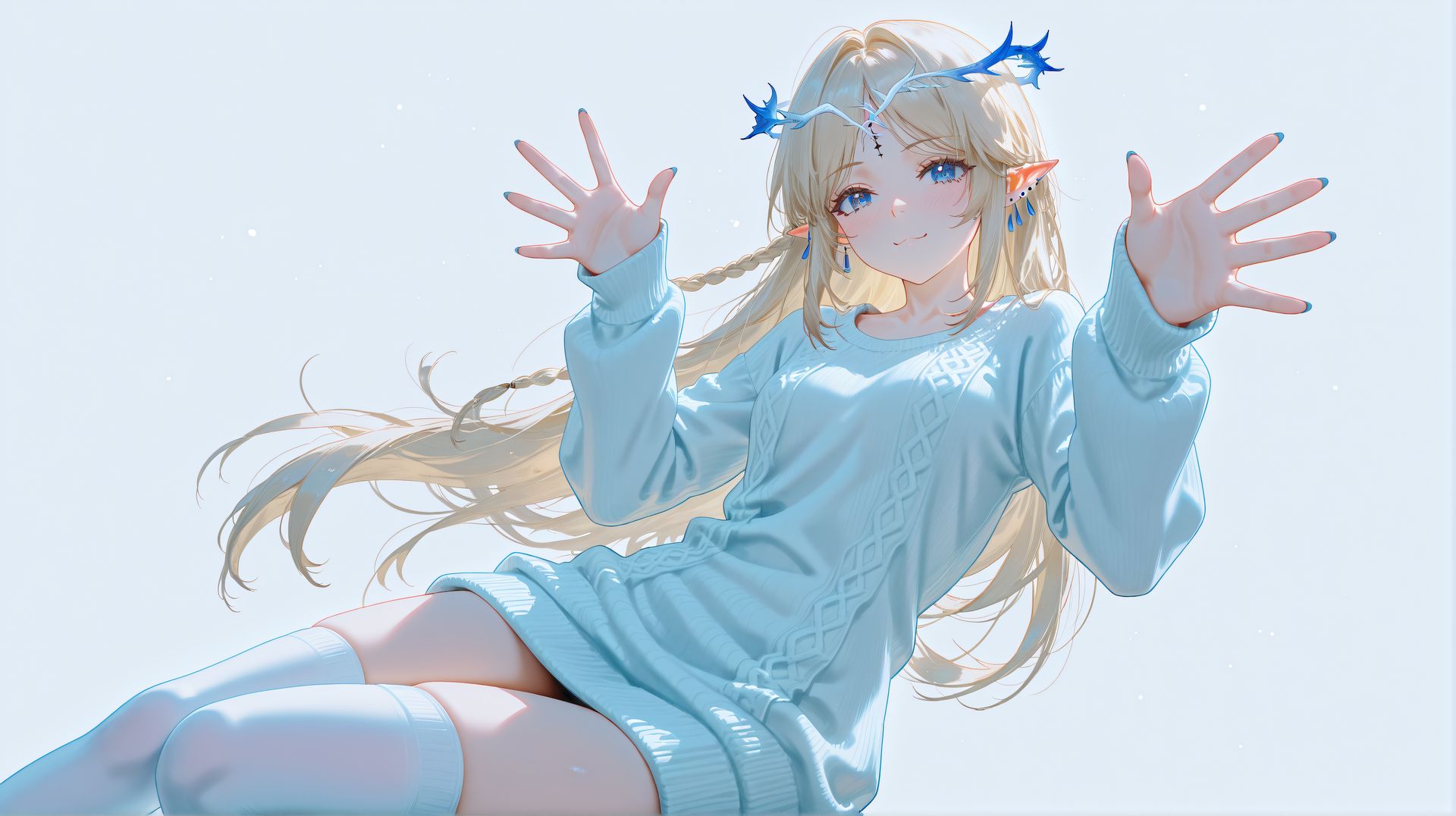 电脑壁纸🐾Share wallpaper 鸣潮 卡提希娅 丝袜白丝,第2张