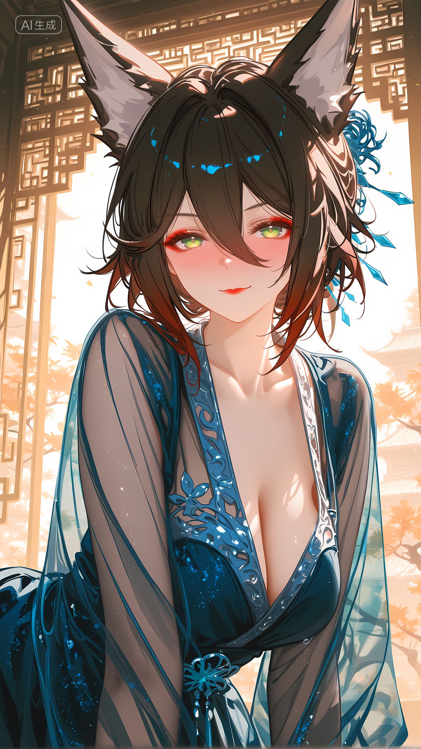 有点烧烧的停云 崩坏星穹铁道 旗袍礼服 大长腿,第6张