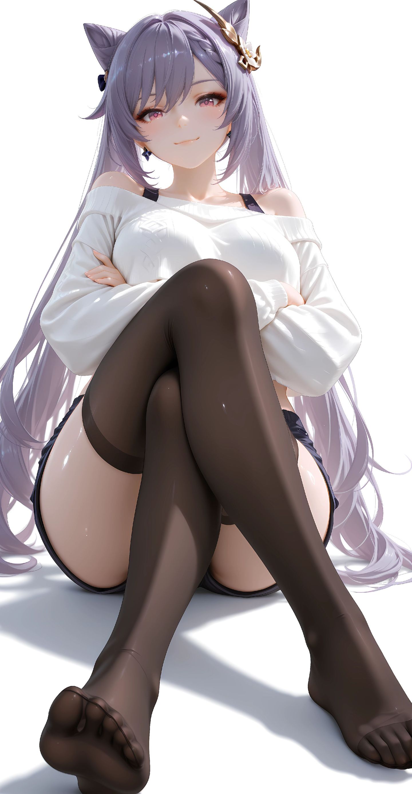 壁纸 二次元原神 胡桃 游戏 黑丝过膝袜 佩拉 克拉拉 崩坏星穹铁道,第3张