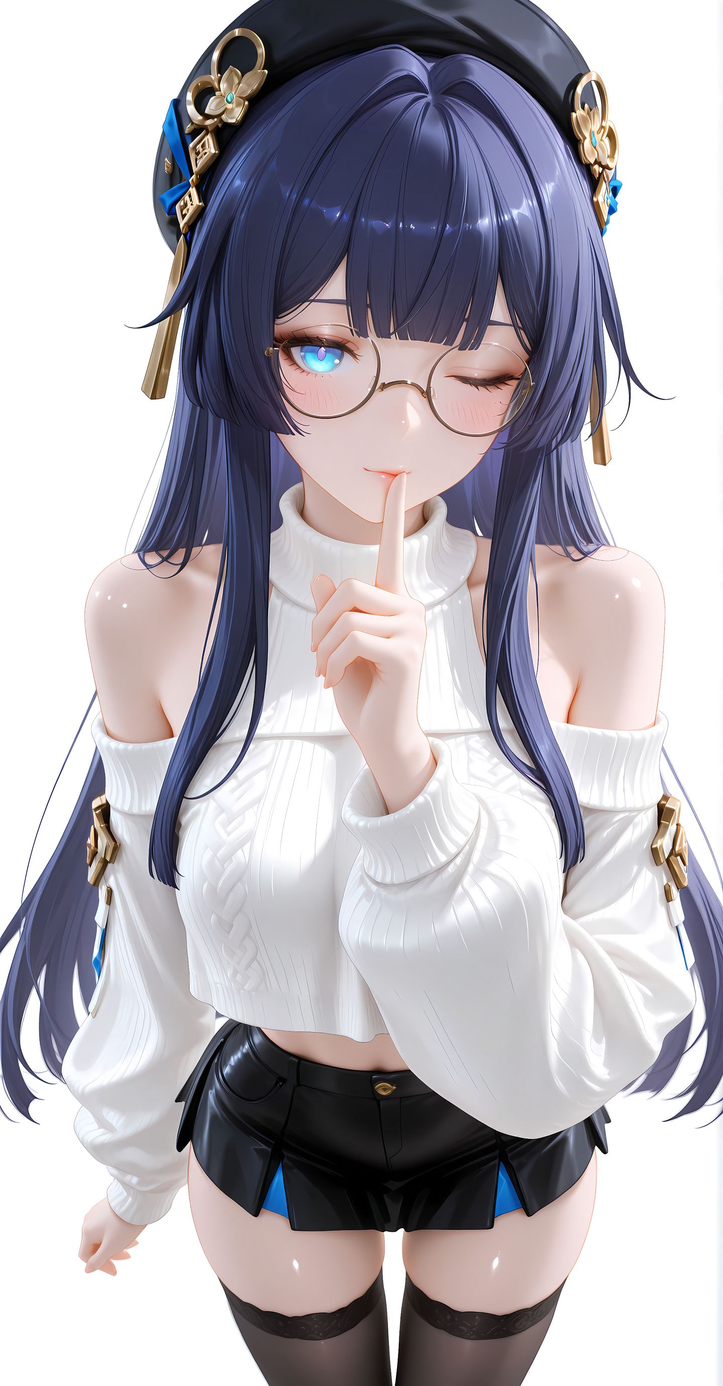 壁纸 二次元原神 胡桃 游戏 黑丝过膝袜 佩拉 克拉拉 崩坏星穹铁道,第5张