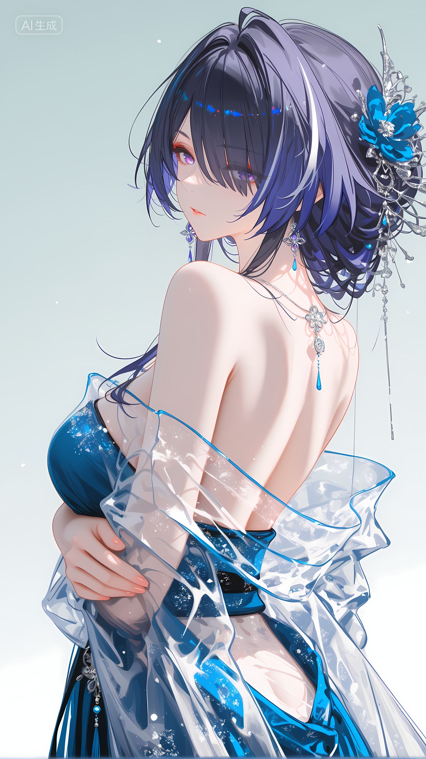 美背 崩坏星穹铁道 黄泉 二次元游戏壁纸,第2张