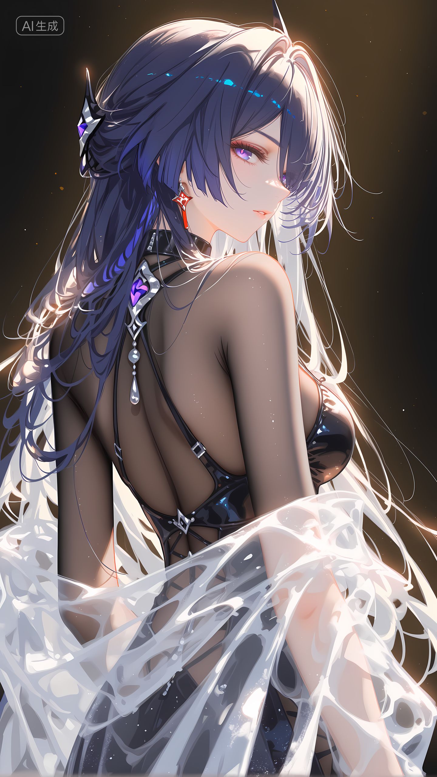 美背 崩坏星穹铁道 黄泉 二次元游戏壁纸,第5张