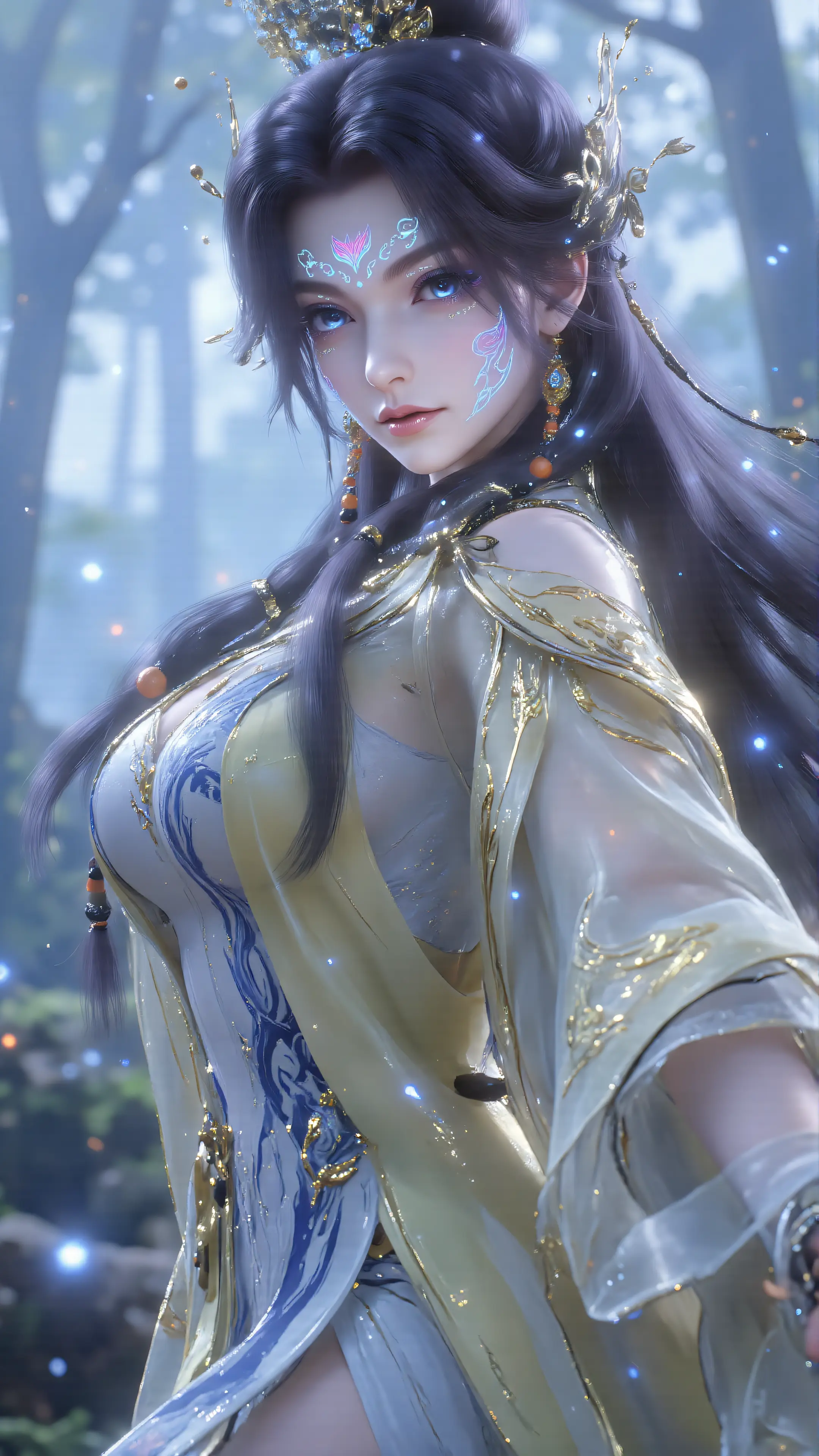 云深不知梦云望舒手机壁纸 动漫国漫女神壁纸 森林深林,第2张
