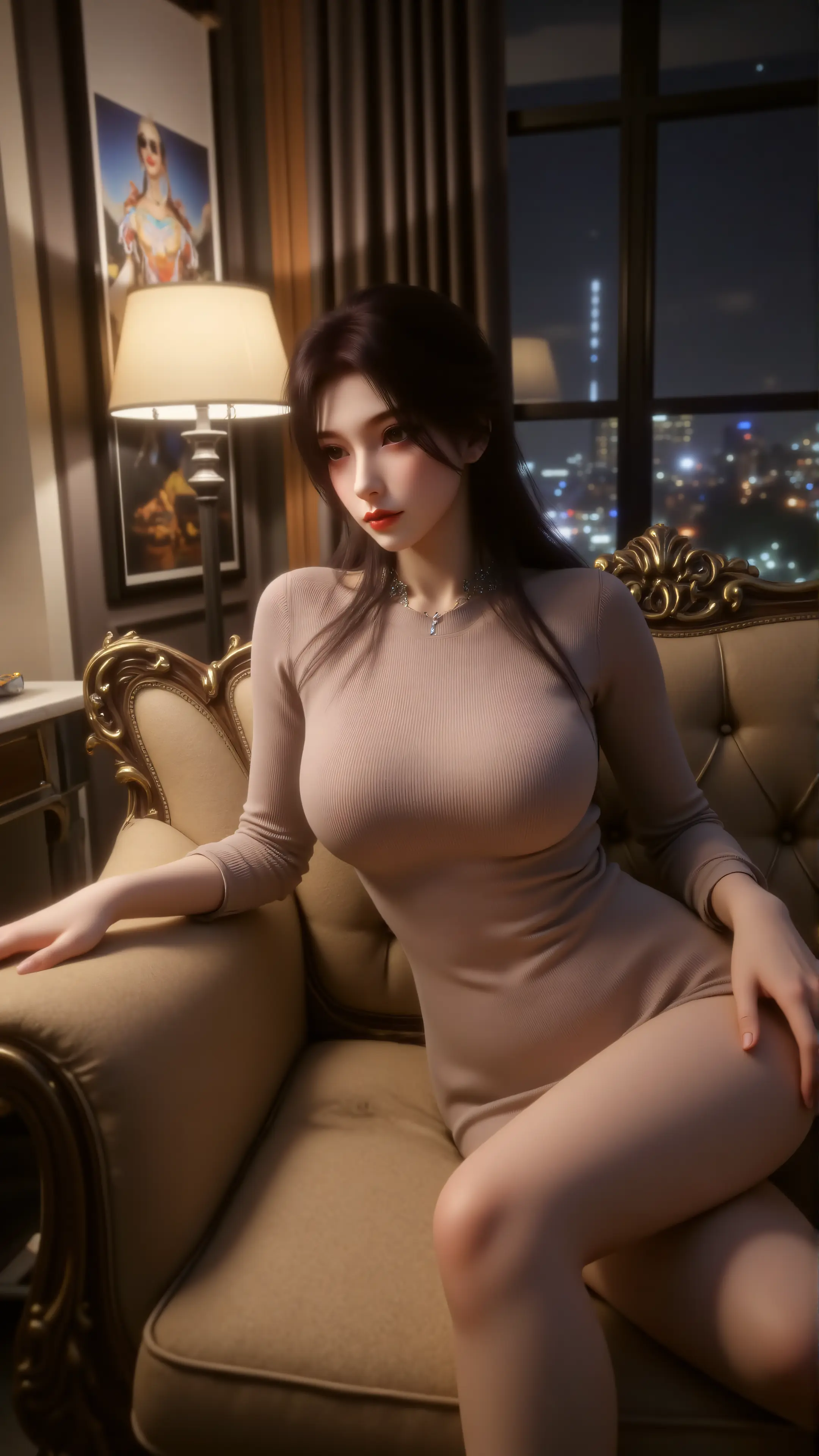 云深不知梦 云望舒居家 国漫女神壁纸 有韵味 御姐,第1张