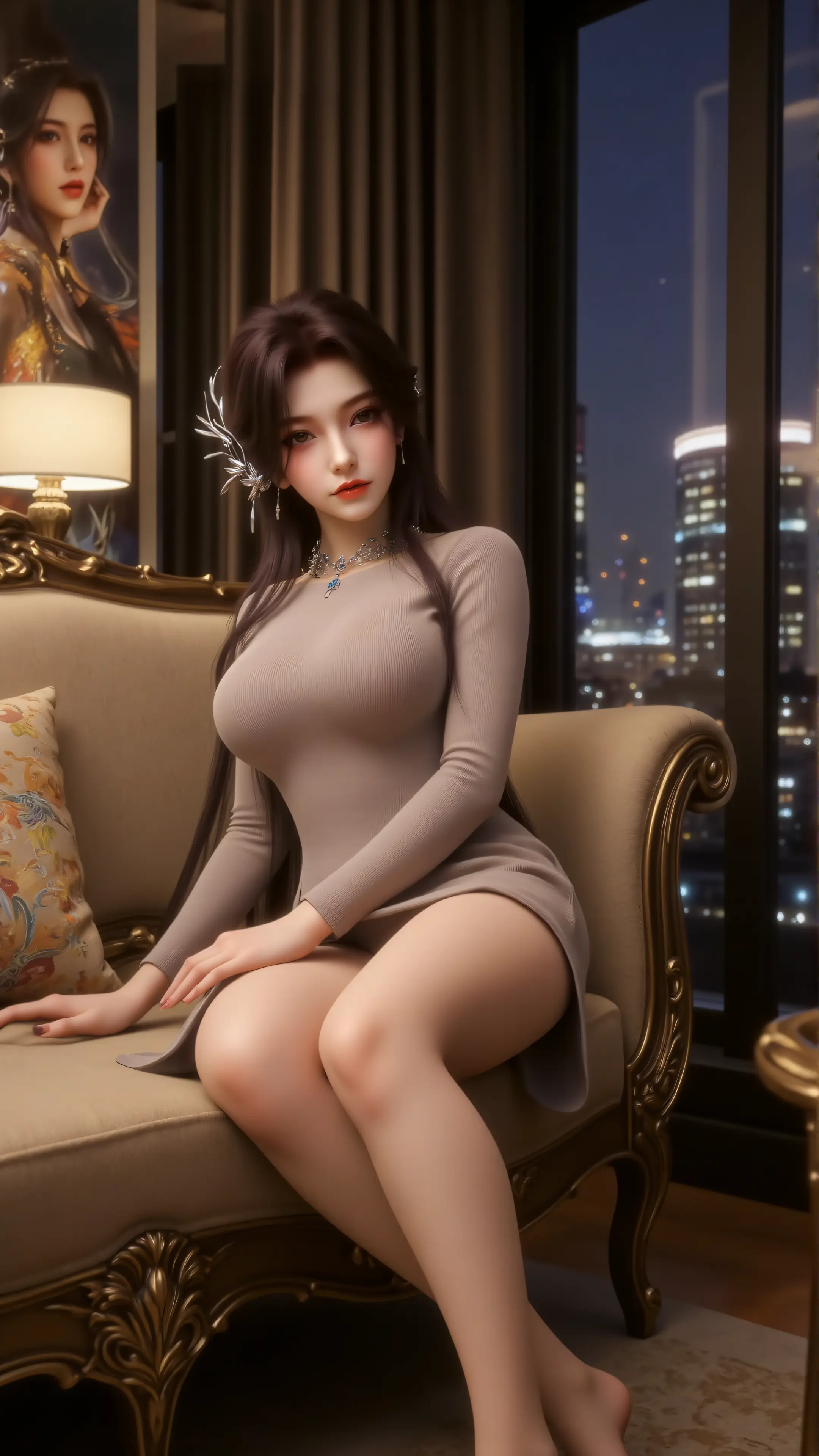 云深不知梦 云望舒居家 国漫女神壁纸 有韵味 御姐,第2张