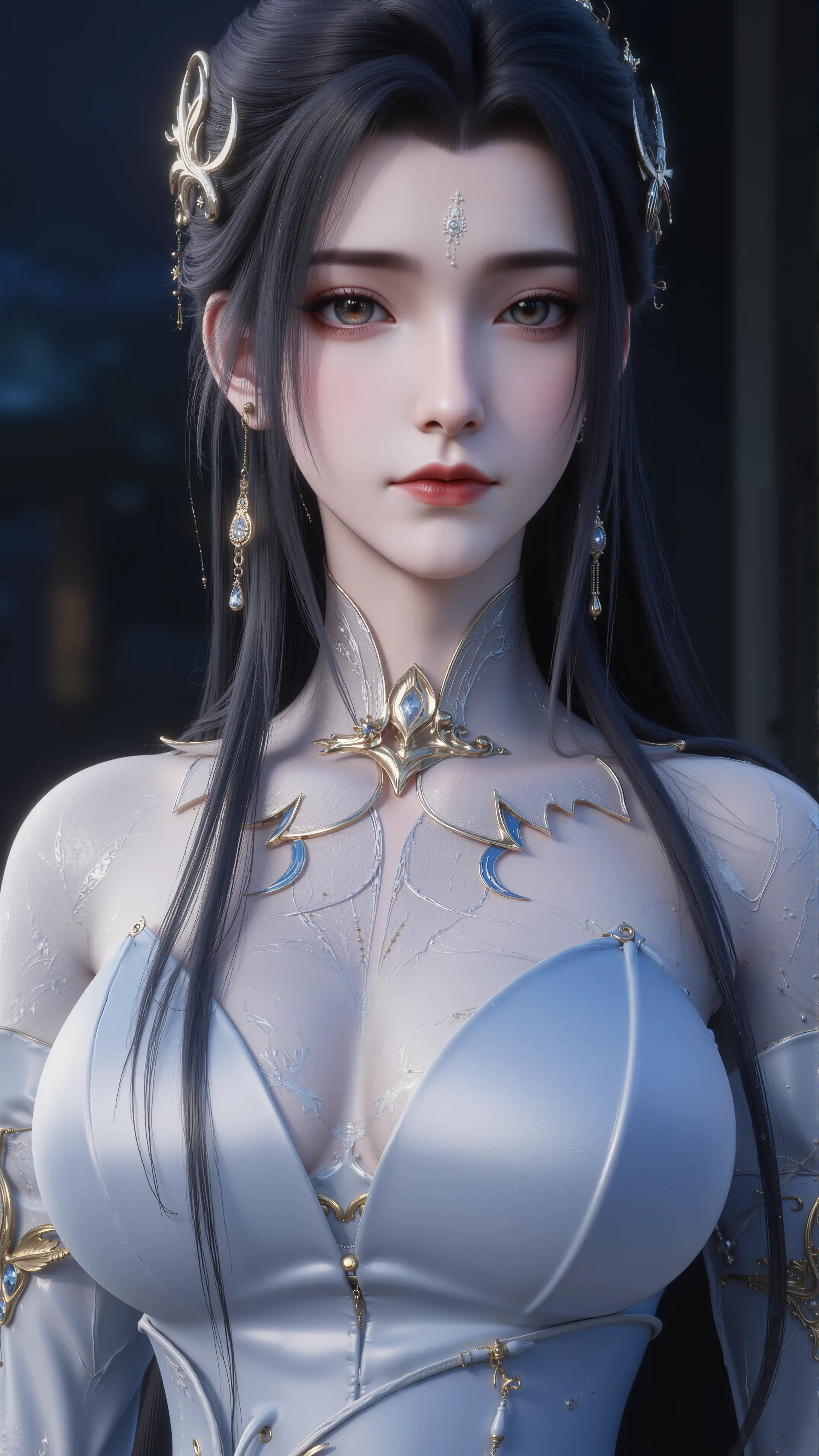 诛仙陆雪琪4K超清壁纸 国漫女神壁纸 脸部细节拉满 御姐,第1张