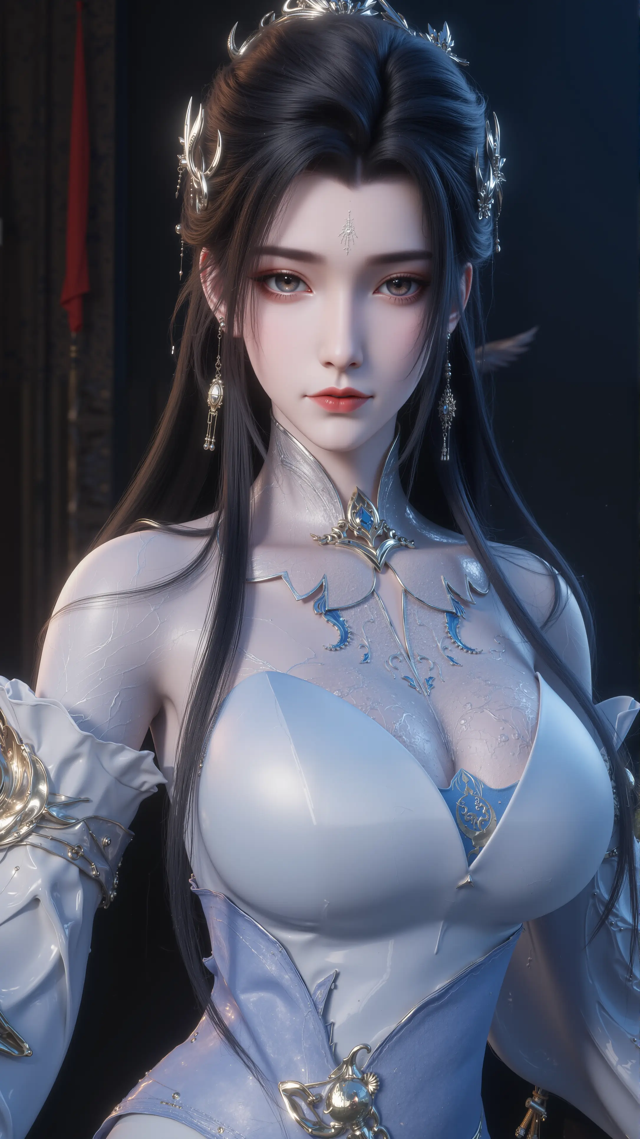 诛仙陆雪琪4K超清壁纸 国漫女神壁纸 脸部细节拉满 御姐,第2张