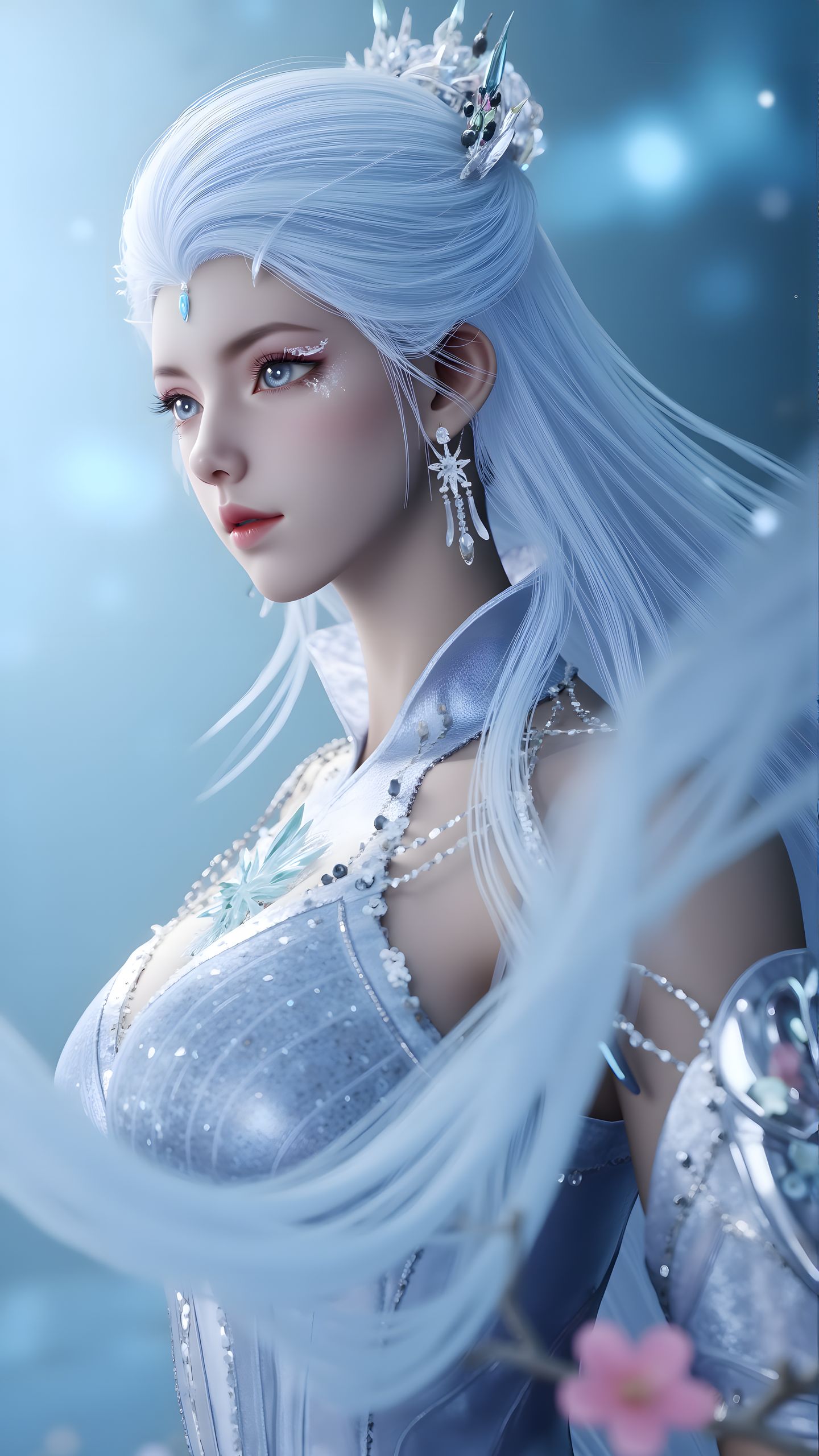 冰天雪女 女神壁纸 国漫美女 动漫影视,第2张