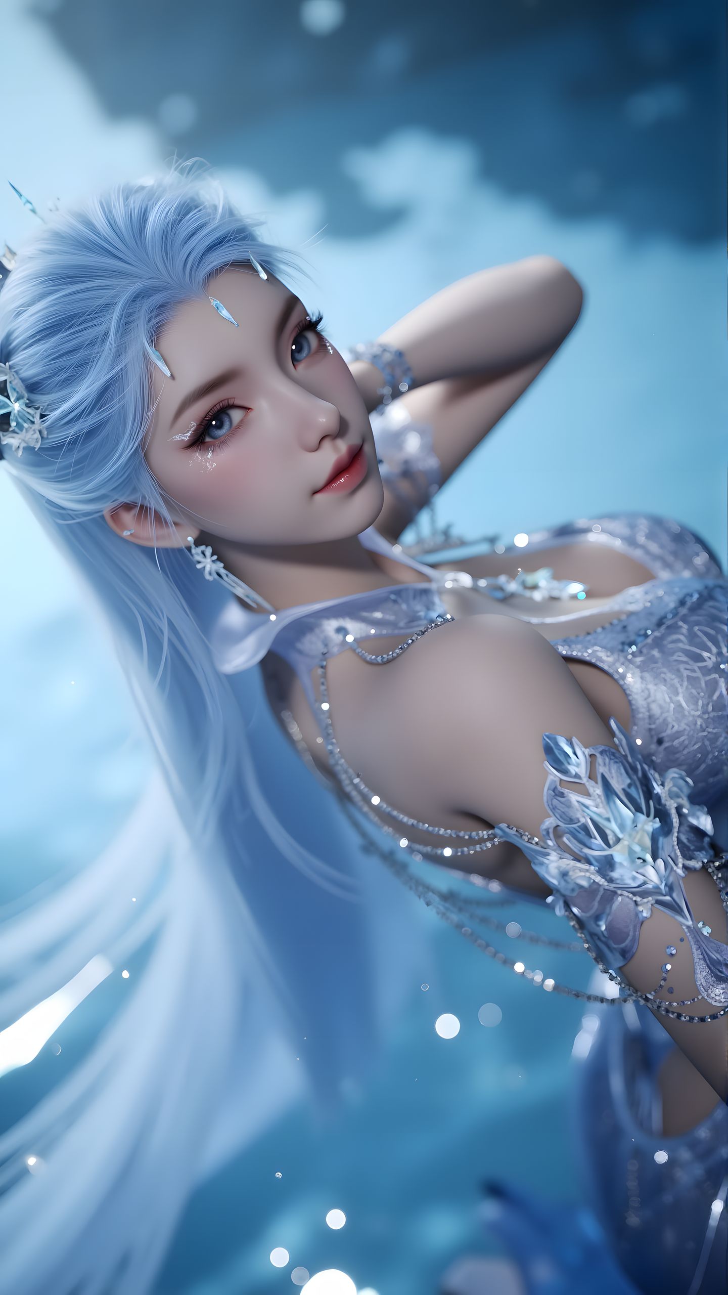 冰天雪女 女神壁纸 国漫美女 动漫影视,第4张