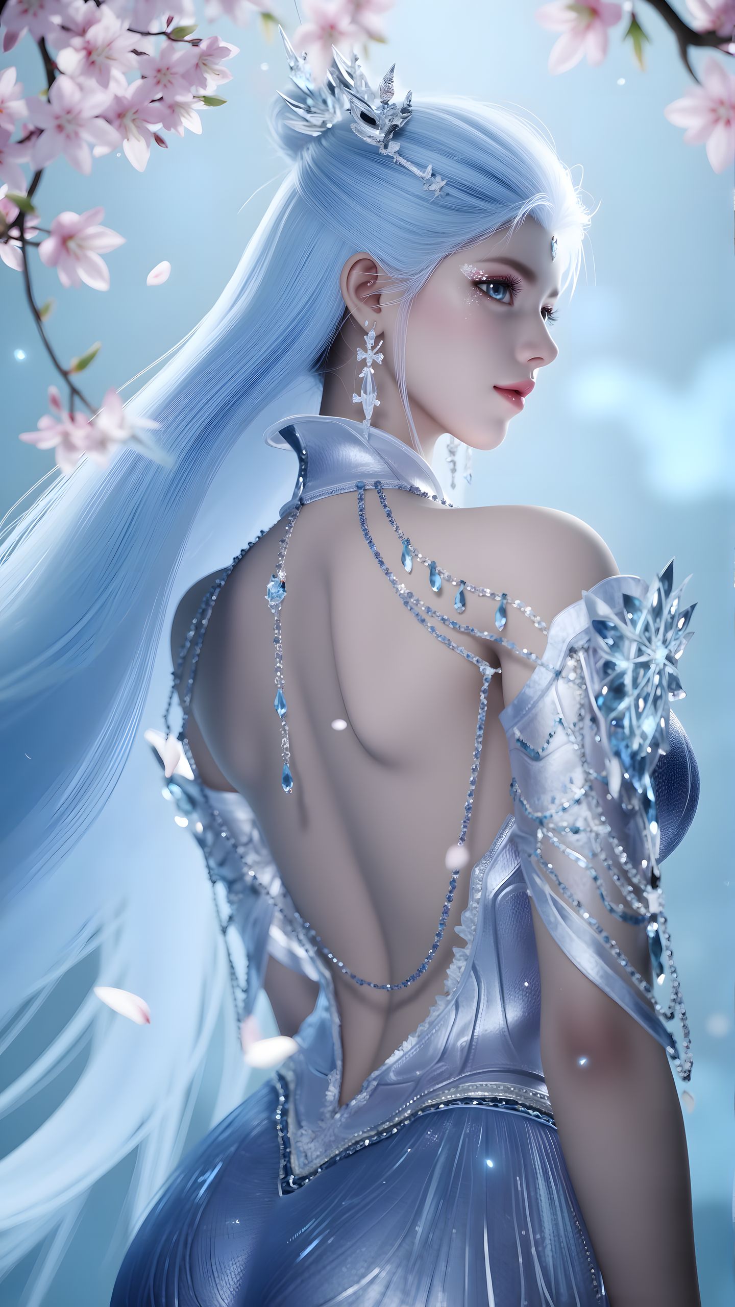 冰天雪女 女神壁纸 国漫美女 动漫影视,第3张