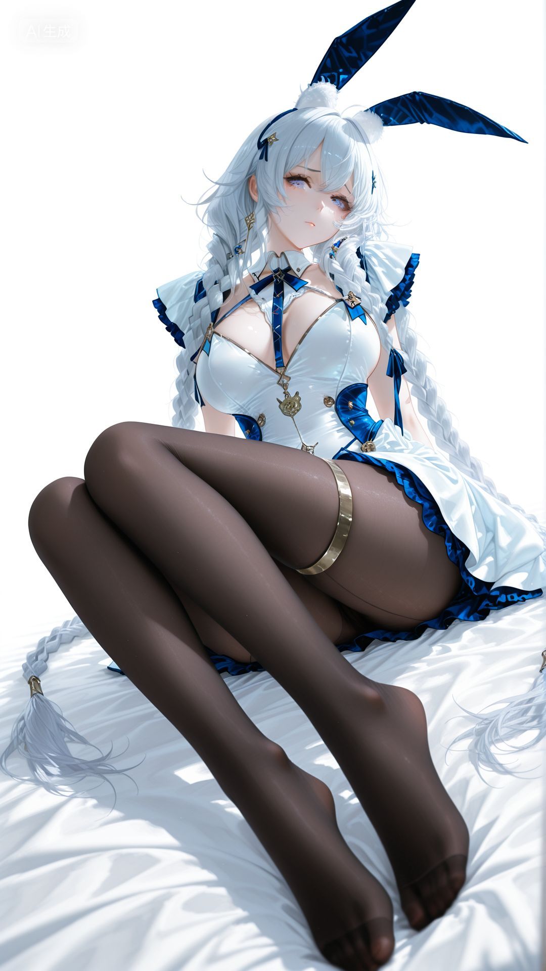 二次元高清超清碧蓝航线游戏壁纸美图 丝袜黑丝白丝 美腿大长腿,第1张