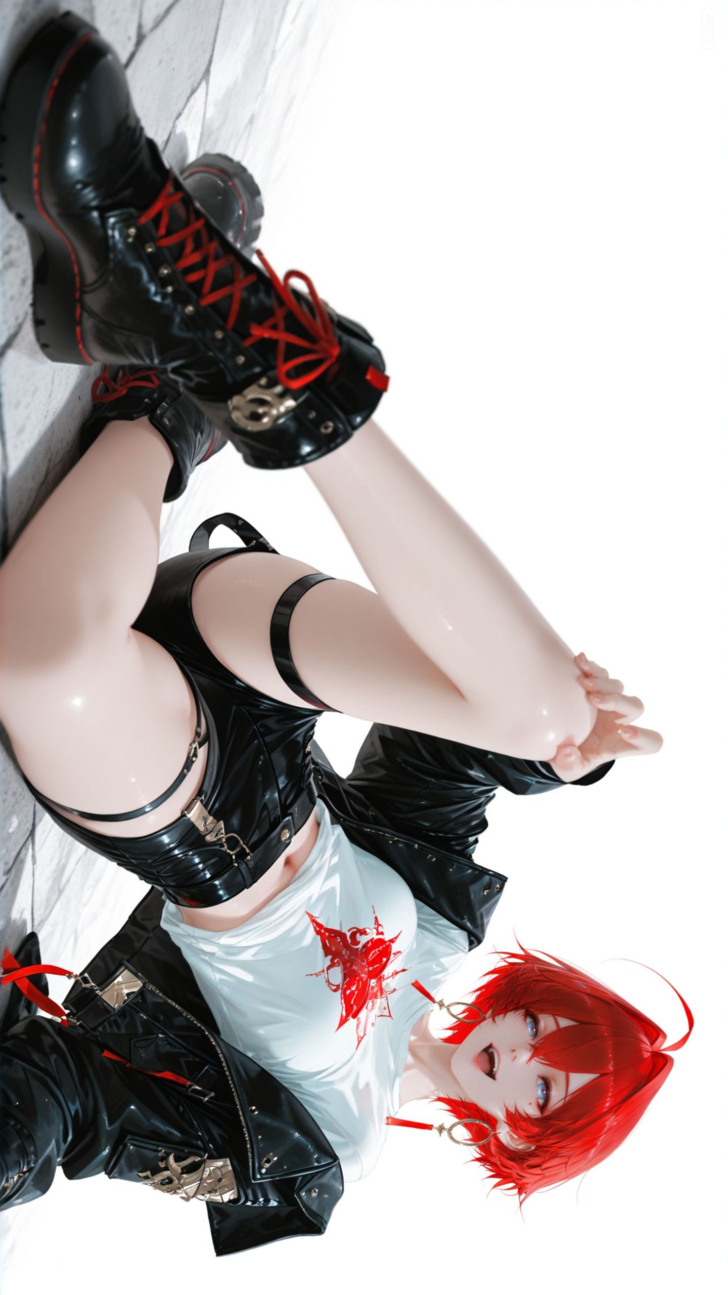 二次元游戏少女 俏皮可爱高清壁纸 美腿好身材,第4张