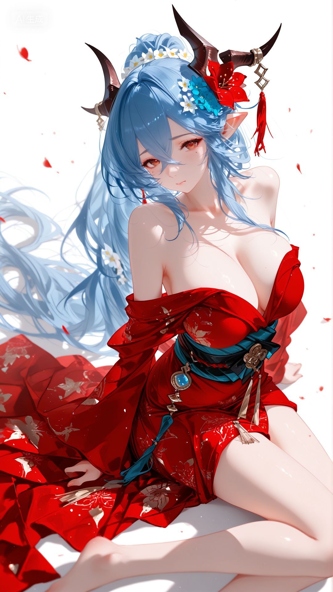 二次元碧蓝航线游戏超清美图壁纸 旗袍大长腿美腿,第4张