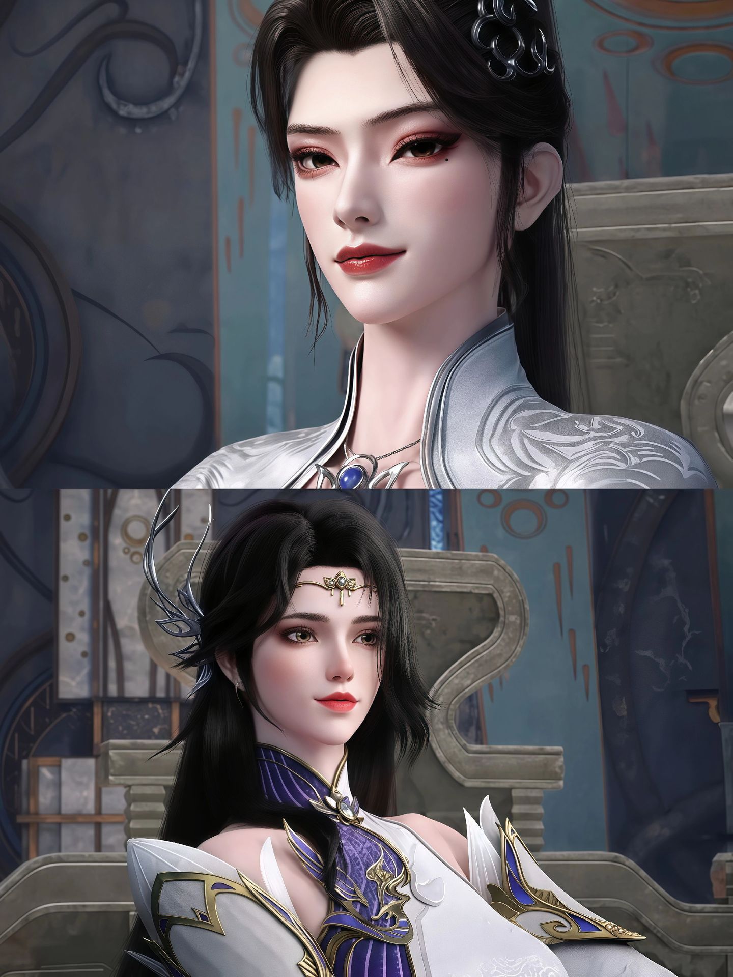 不能都要，极限二选一，青仙子 玄衣 国漫女神 动漫动画斗破苍穹 轻熟风,第4张