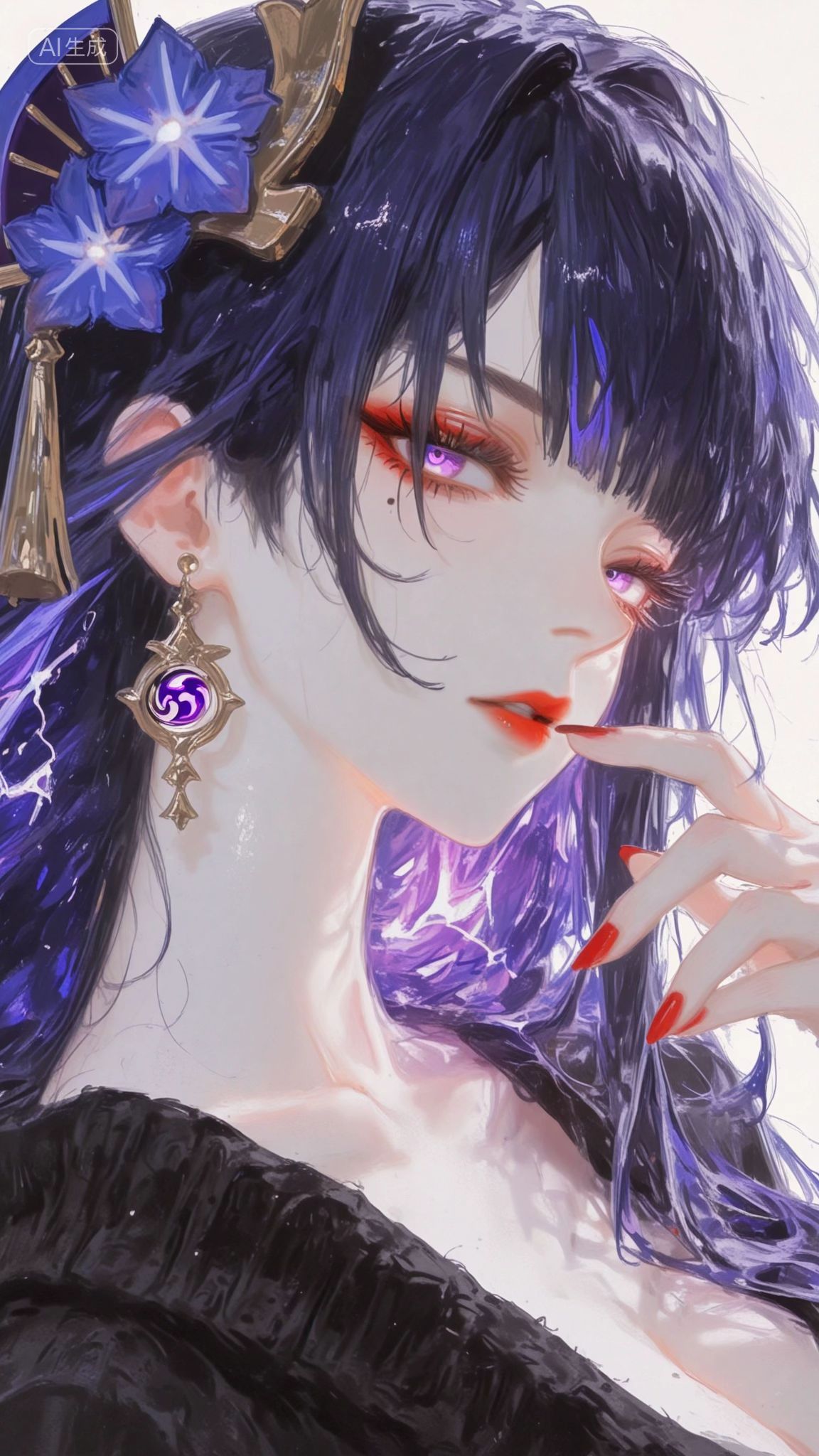 原神手机锁屏壁纸美图分享 御姐 美妆,第1张